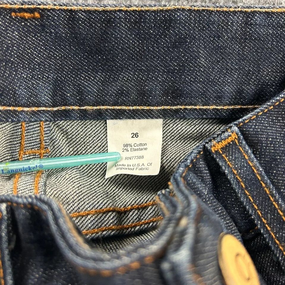 J.Crew × Vintage Vintage J Crew Skirt Womens 26 Denim Mini 5 Pockets Cotton Size 26" / US 2 / IT 38 - 6 Thumbnail