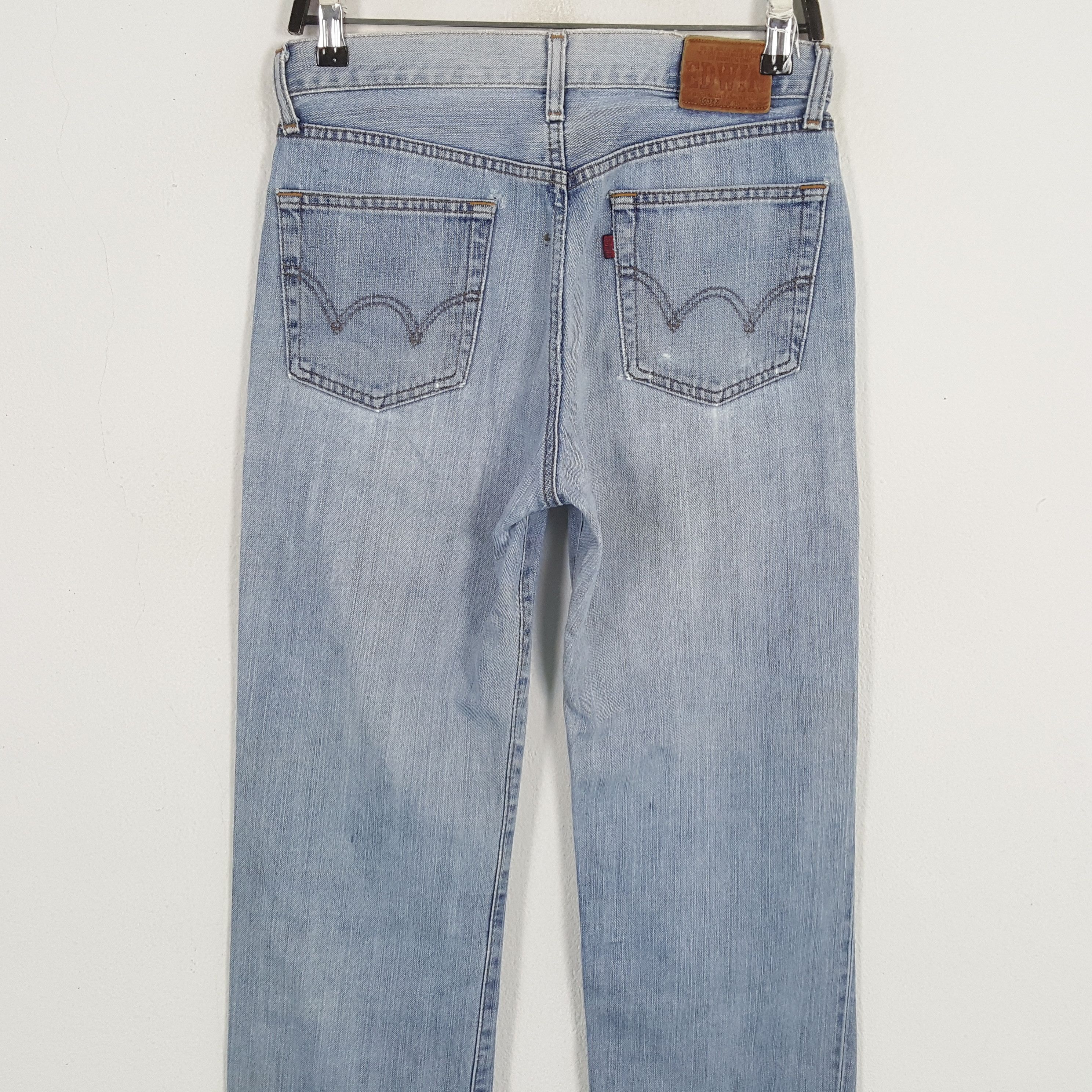 Edwin × Japanese Brand × Vintage EDWIN Streetwear Style Distressed Jean Size US 28 / EU 44 - 5 Thumbnail