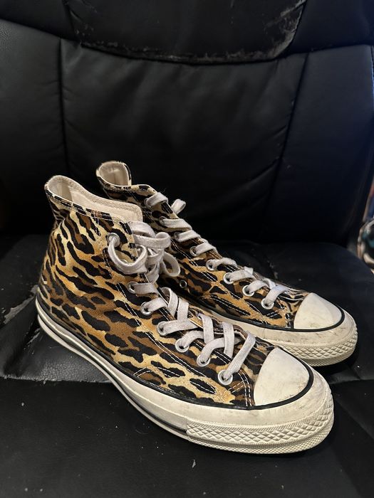 Wacko Maria Chuck Taylor All Star 70 Yellow Leopard Cheetah