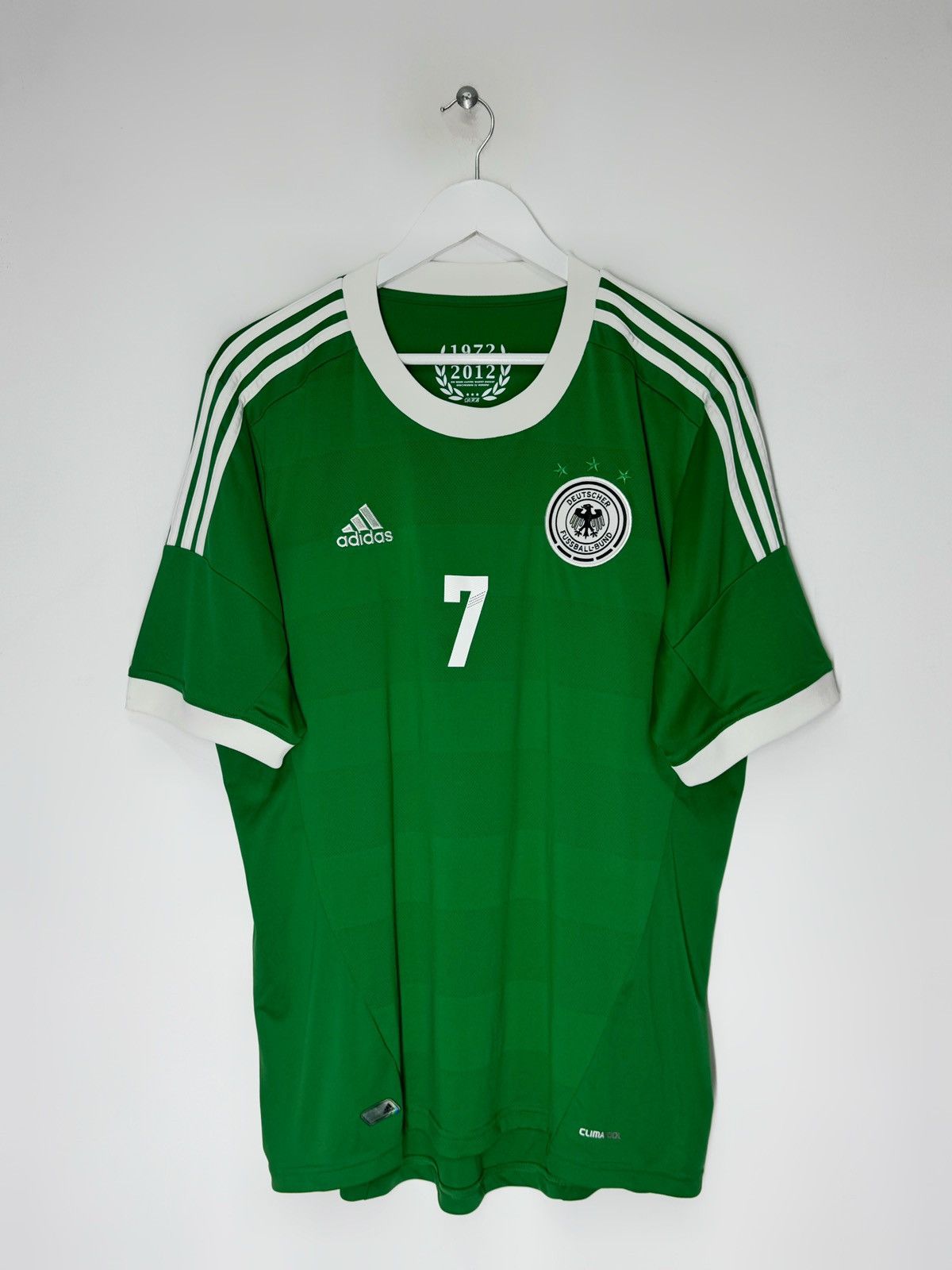 Adidas Schweinsteiger #7 Germany 2012/13 Away Shirt Size US XL / EU 56 / 4 - 2 Thumbnail