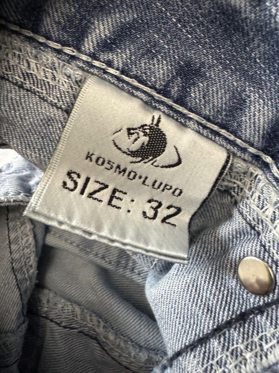 Japanese Brand Japanese Y2K Kosmo Lupo Jeans distressed Denim pants jeans Size US 32 / EU 48 - 11 Thumbnail