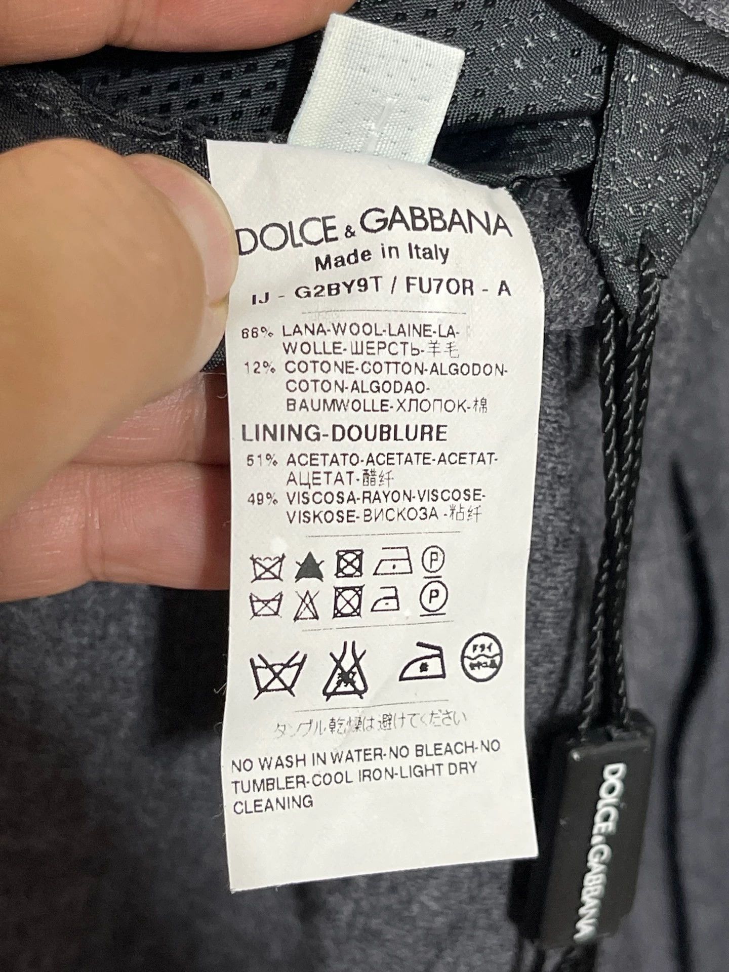 Dolce & Gabbana Dolce & Gabbana Wool Blazer 48 EU Size US M / EU 48-50 / 2 - 8 Thumbnail