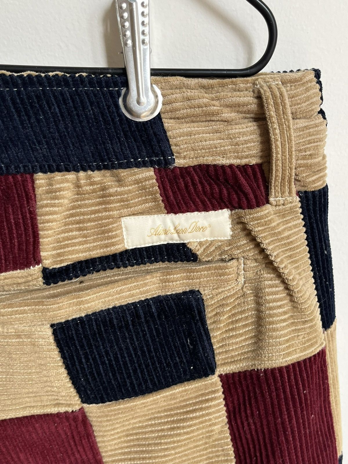Aime Leon Dore Aime Leon Dore Patchwork Corduroy Pants Size US 34 / EU 50 - 3 Thumbnail