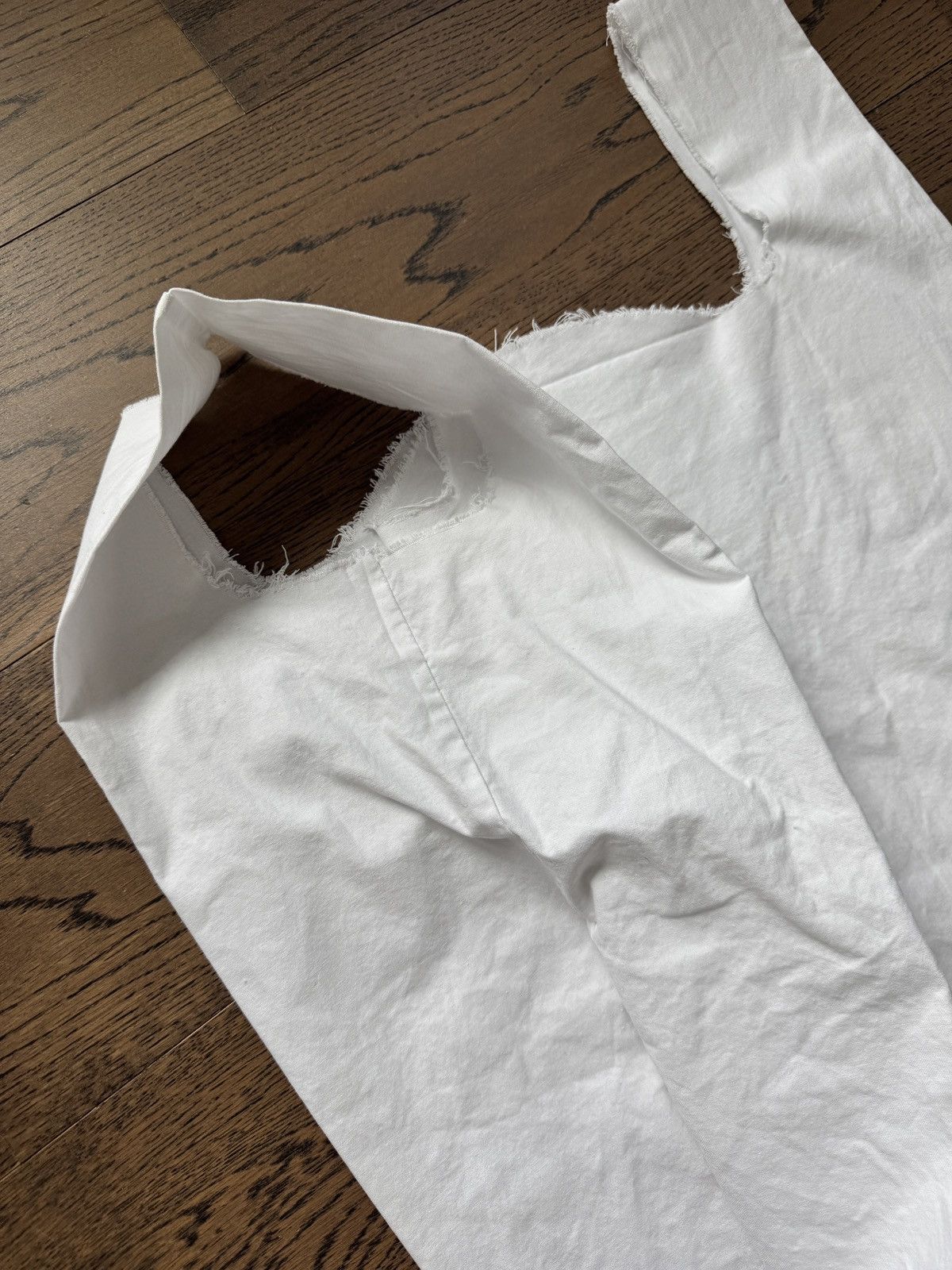 Maison Margiela Early Martin Margiela Big Size Raw Edge Fabric Tote Bag Size ONE SIZE - 11 Thumbnail