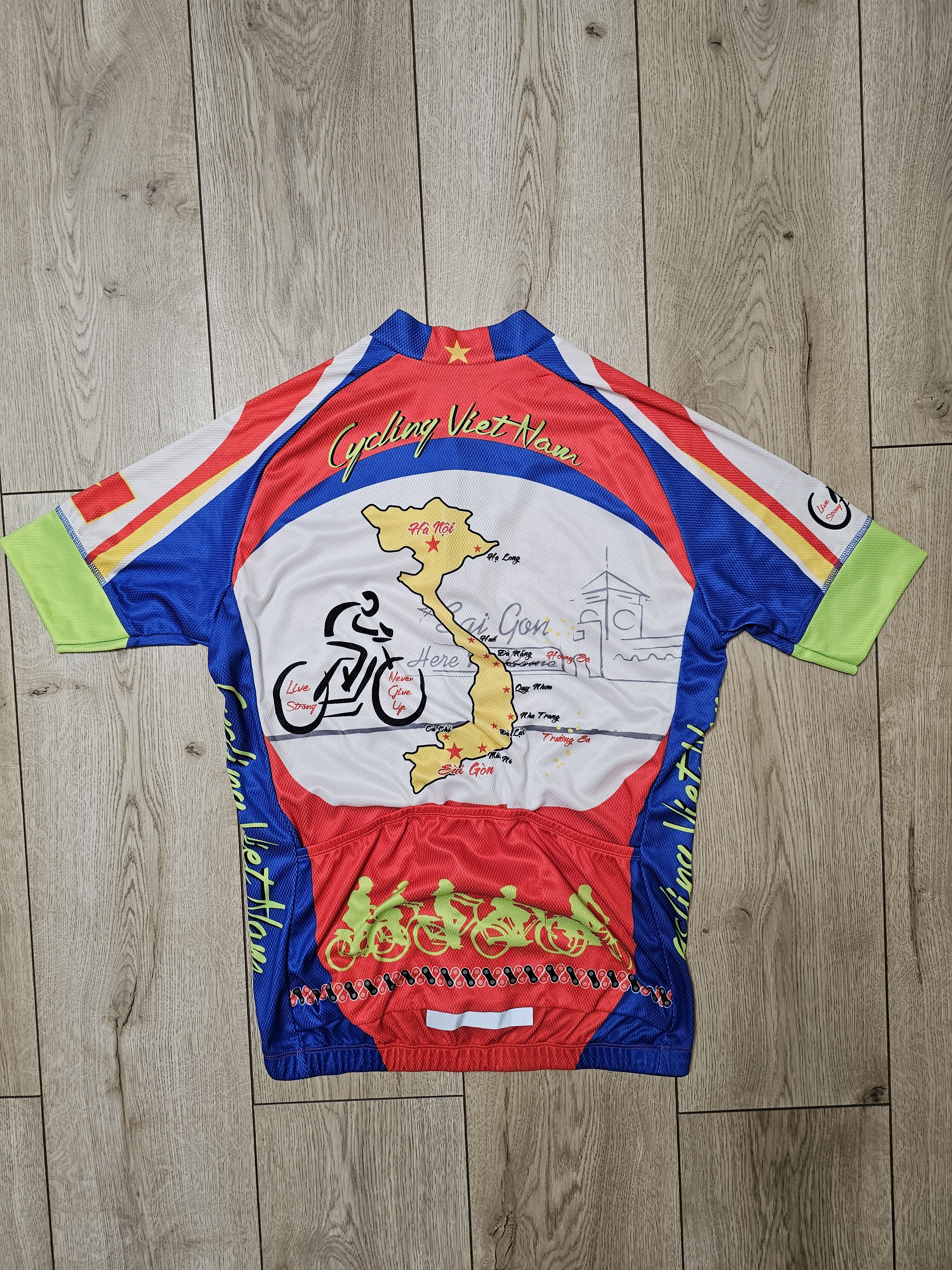 All Sport VIETNAM CYCLING JERSEY VELO YIN YANG CYCLING JERSEY NEW Size US L / EU 52-54 / 3 - 2 Thumbnail