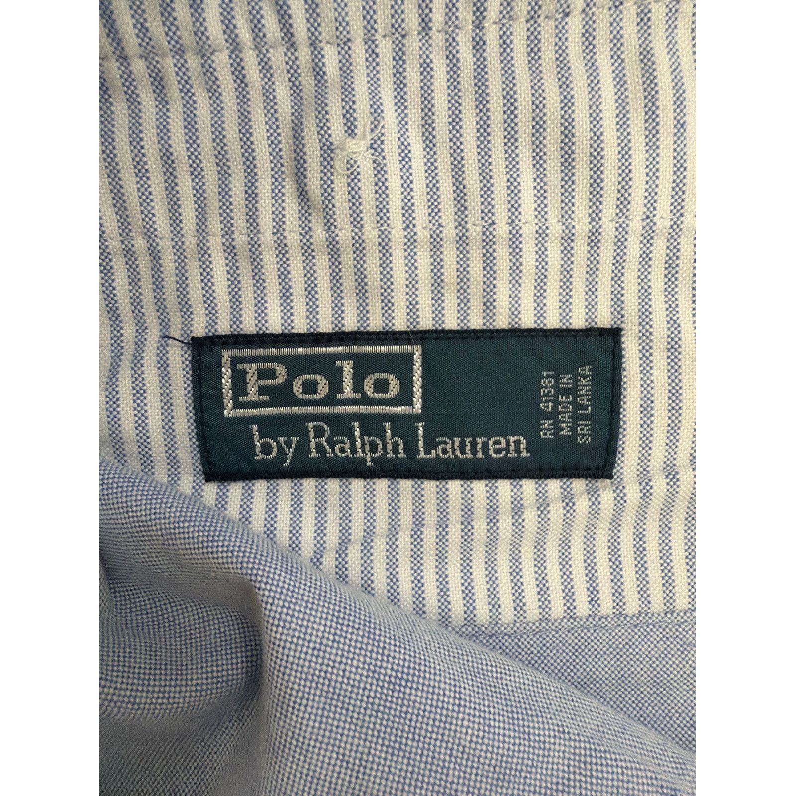 Polo Ralph Lauren Vintage Polo Ralph Lauren Shorts Mens 36" Blue Chino Size US 36 / EU 52 - 3 Thumbnail