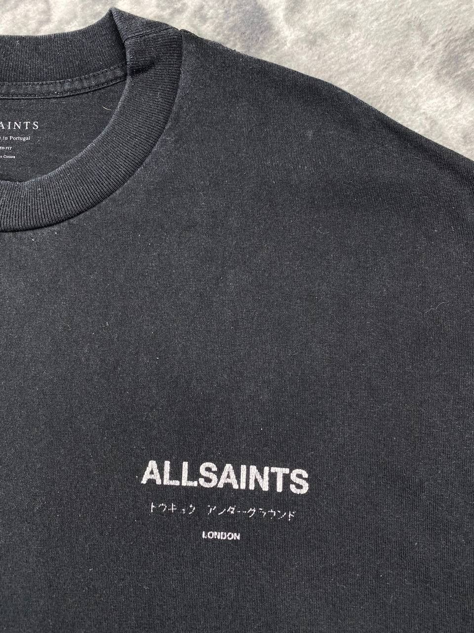 Allsaints AllSaints Underground SS Crew Big Logo T Shirt Men Size S Size US S / EU 44-46 / 1 - 7 Thumbnail