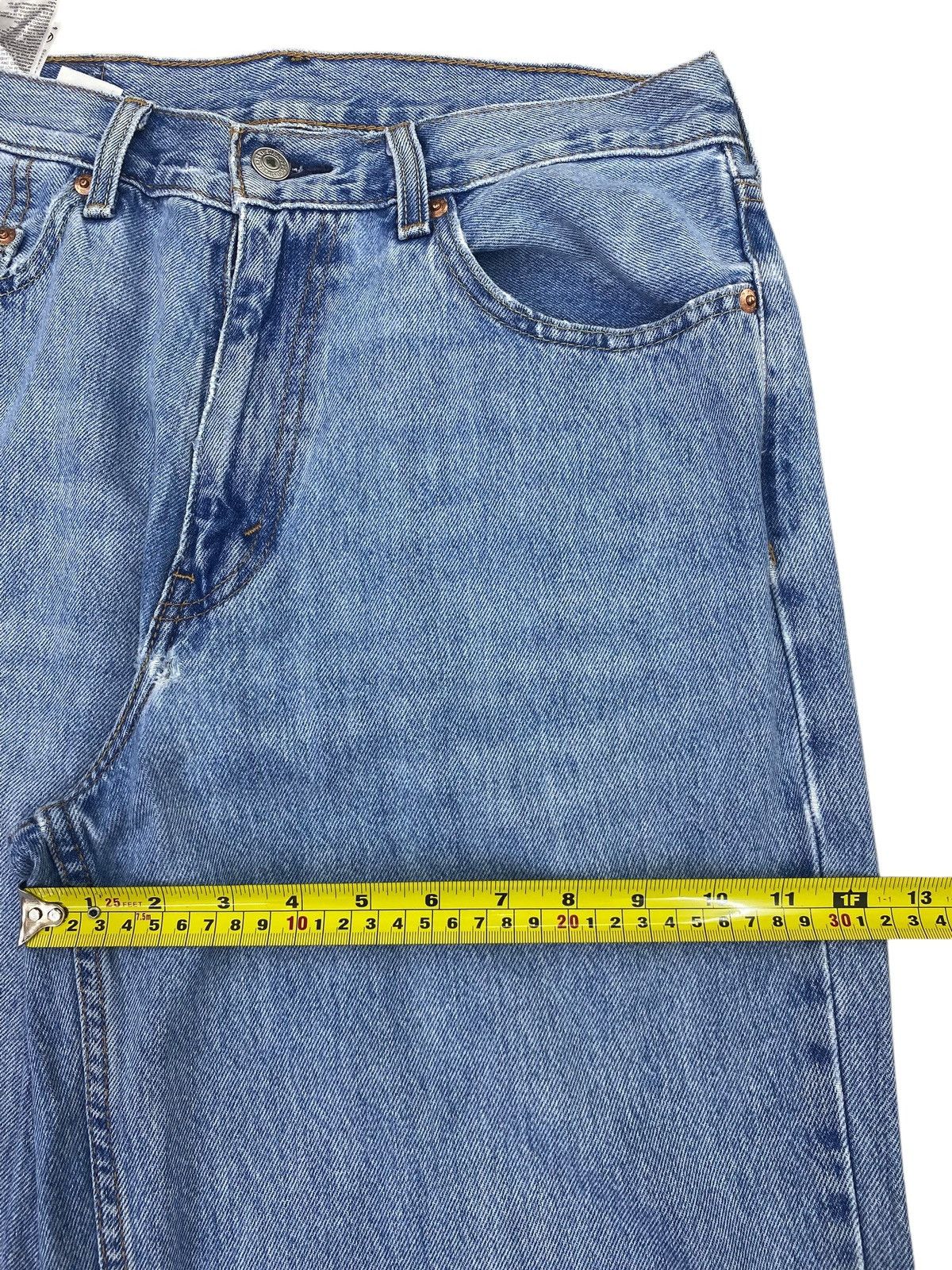 Levi's Levi’s Acid Wash Whiskered Style Straight Leg Jeans Size US 31 - 7 Thumbnail