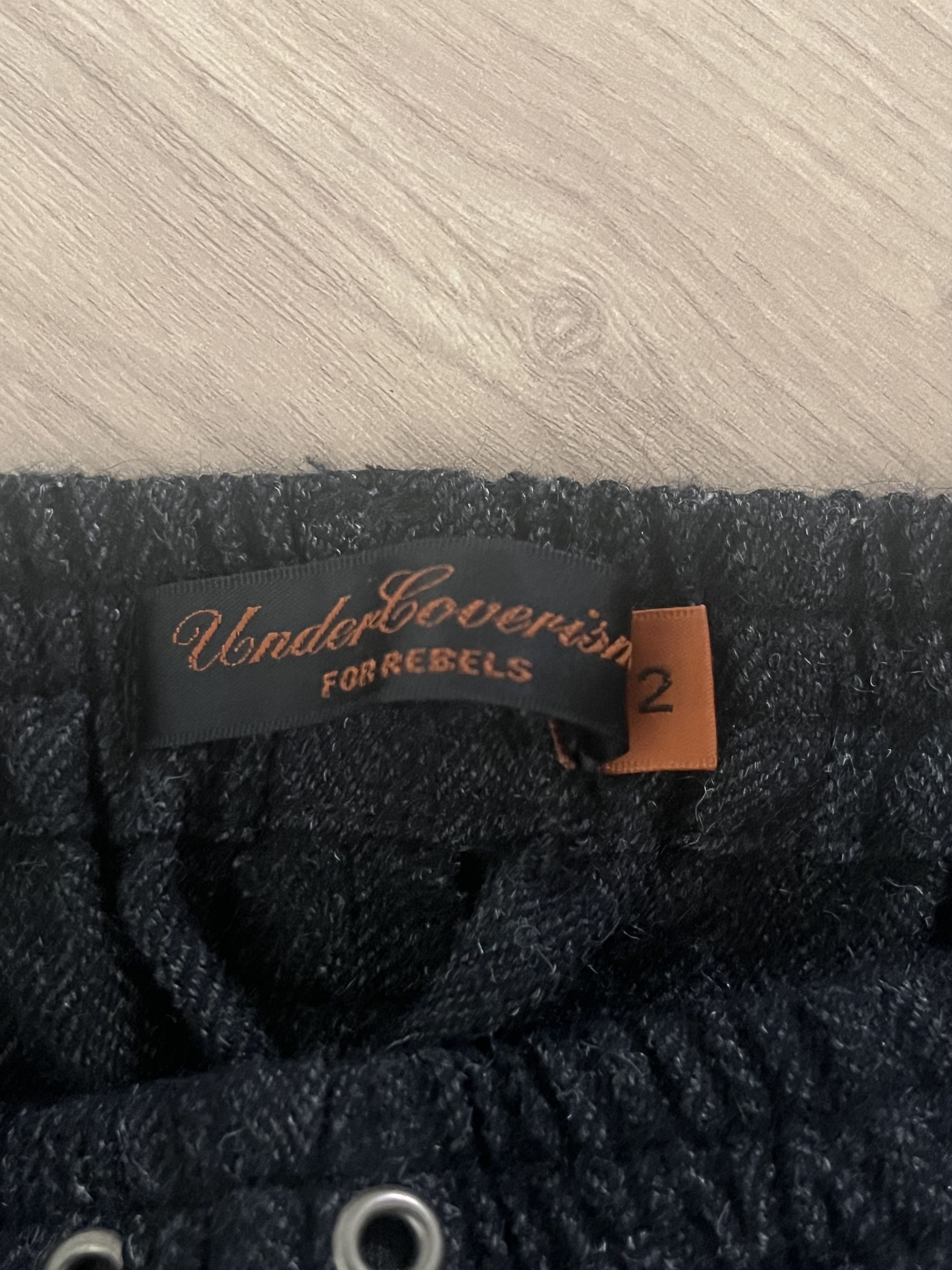 Undercover Undercover AW05 Herringbone Cargo Jogger Pants Size US 30 / EU 46 - 4 Thumbnail