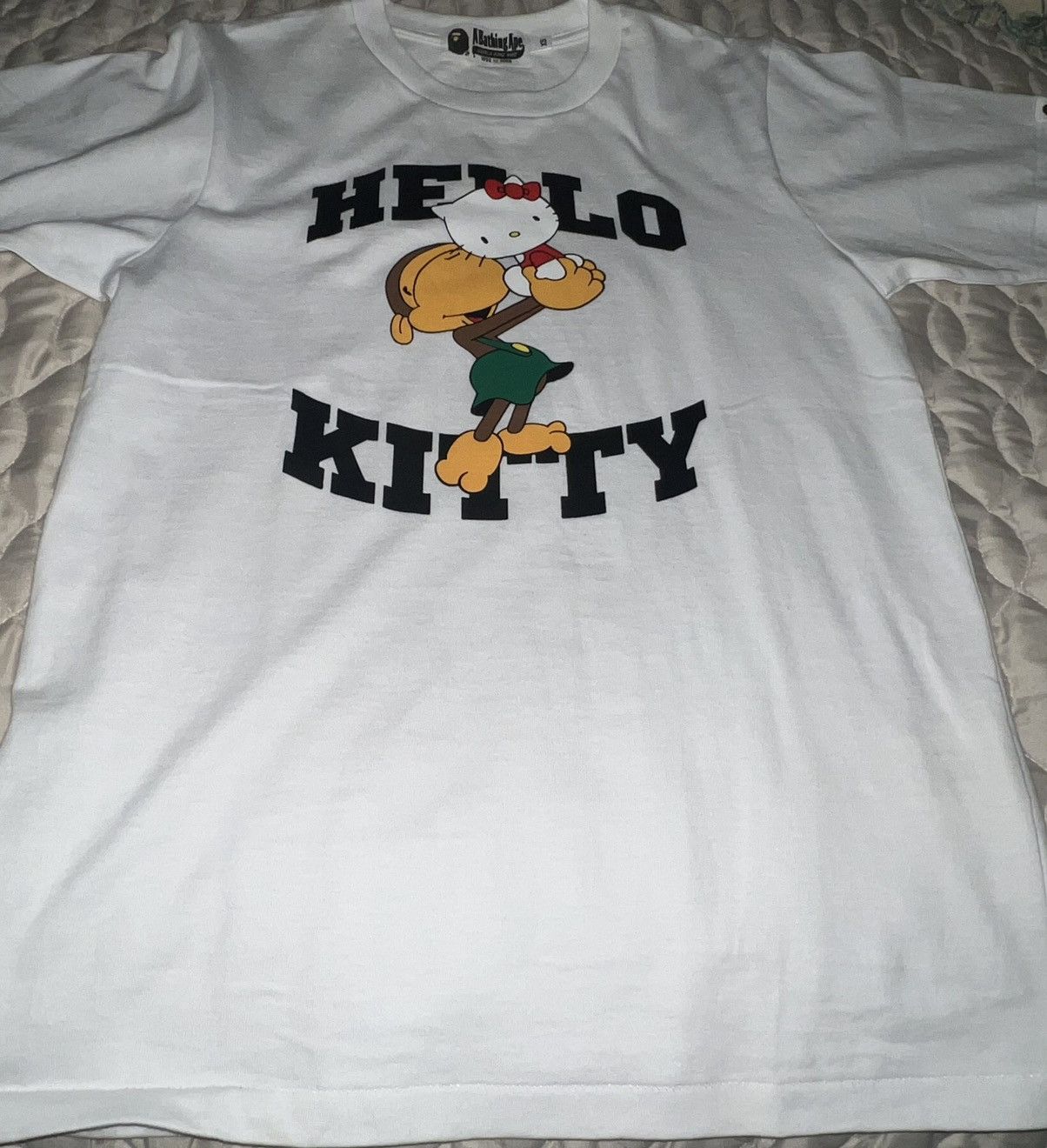 Bape Baby milo x sanrio hello kitty | Grailed