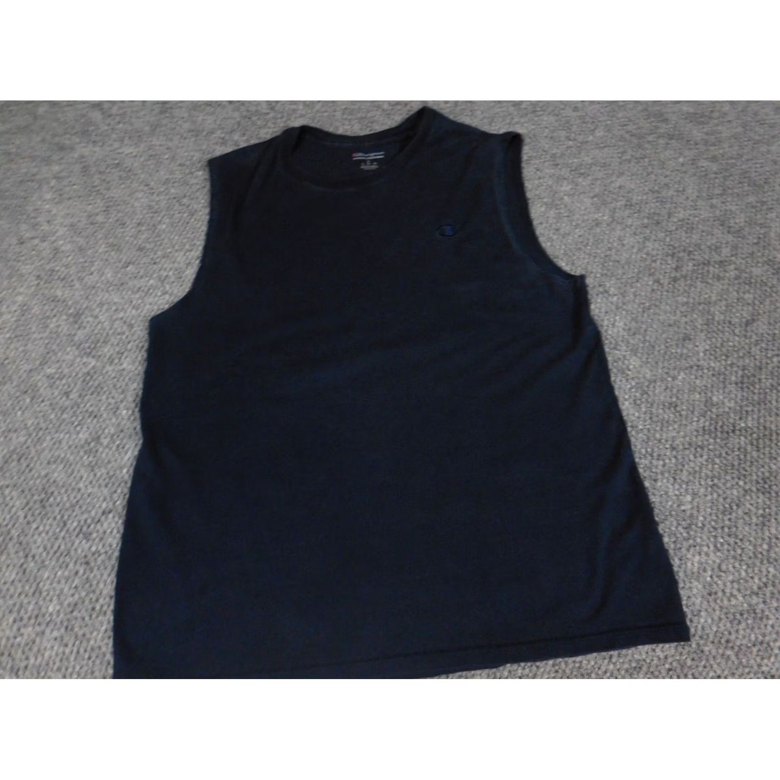 Champion Champion Shirt Mens Large Blue Logo Tank Size US L / EU 52-54 / 3 - 3 Thumbnail