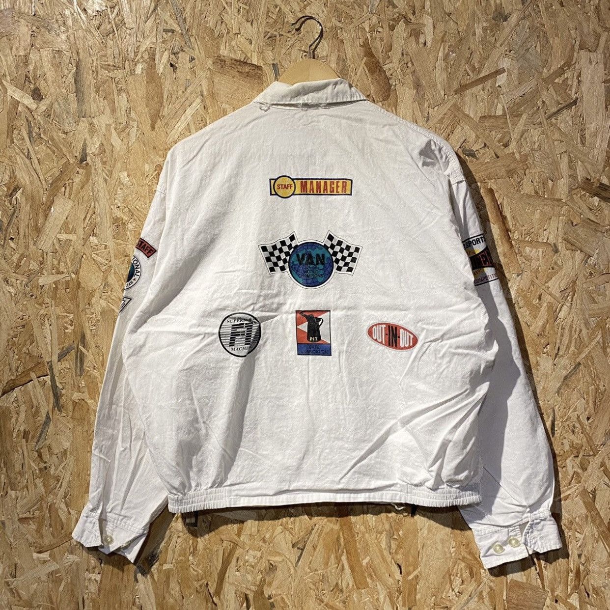 Japanese Brand × Vintage 🔥🔥🔥ARCHIVE VTG VAN JAC RACING STAFF MOTORSPORTS JACKETS Size US S / EU 44-46 / 1 - 1 Thumbnail