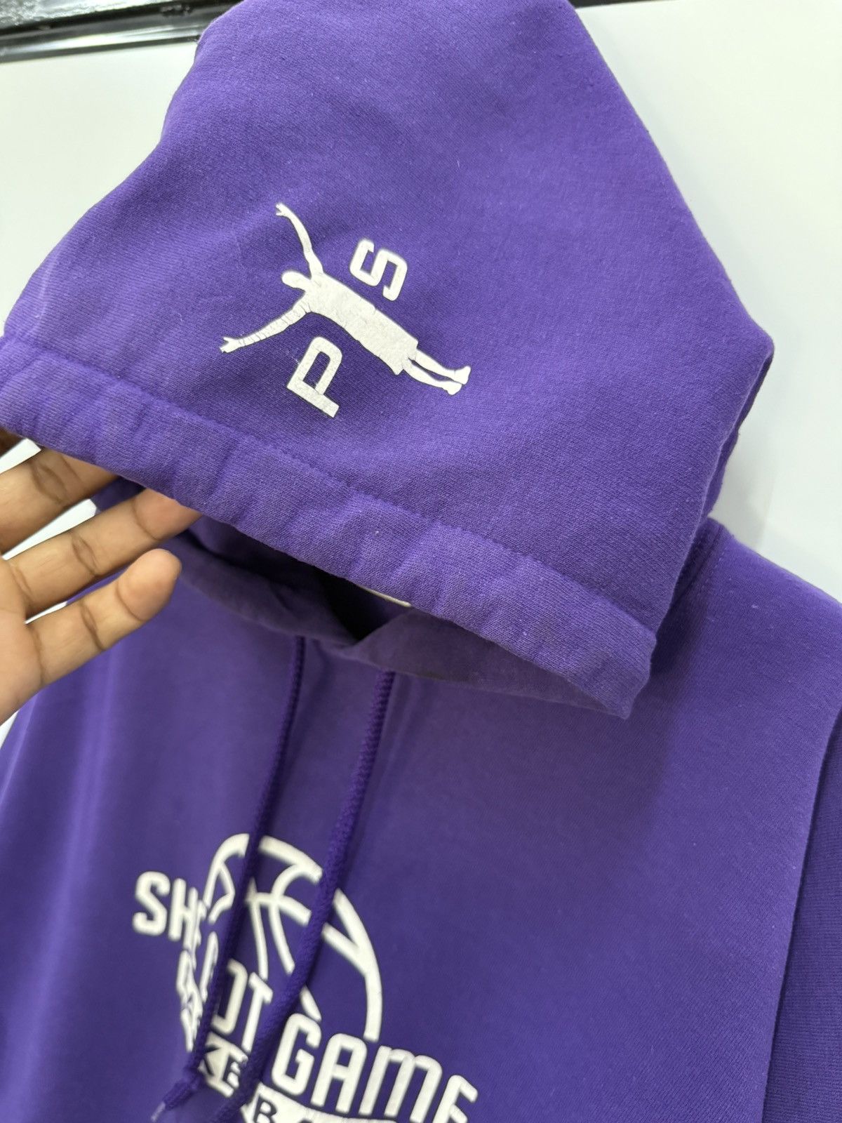 Gildan 🔥 Vtg Y2K Basketball She Got Game Big Logo Hoodie - L Size US L / EU 52-54 / 3 - 6 Thumbnail