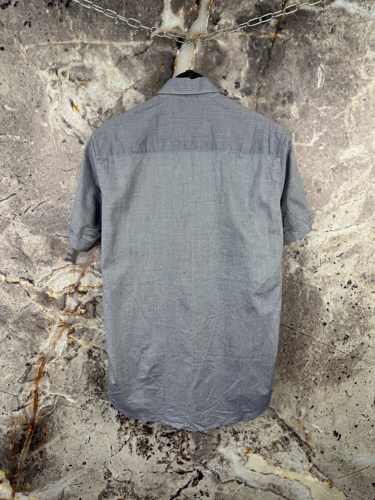 Paul & Shark Paul & Shark Button-Down Short Sleeve Shirt Small Logo Patch Size US L / EU 52-54 / 3 - 11 Thumbnail
