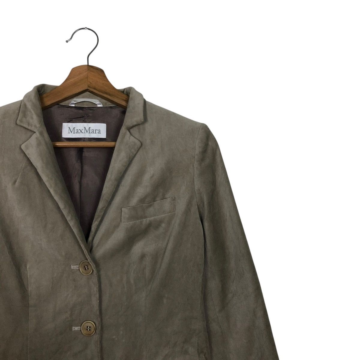 Vintage 🔥VINTAGE CHORE JACKET MAX MARA ITALY Size XS / US 0-2 / IT 36-38 - 8 Thumbnail