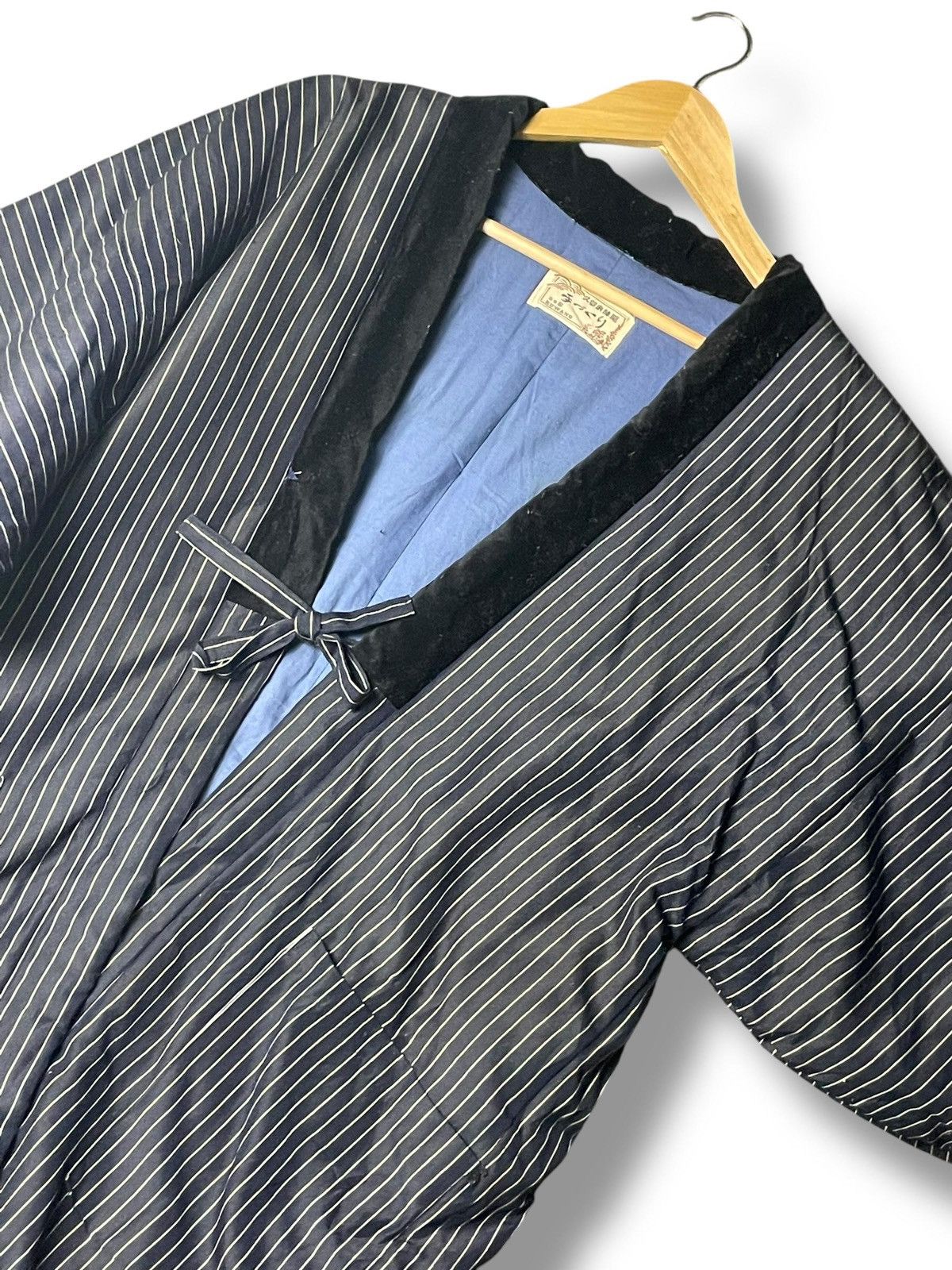 Japanese Brand × Vintage Japanese Brand Striped Men’s Kimono Outerwear (5) Size US M / EU 48-50 / 2 - 3 Thumbnail