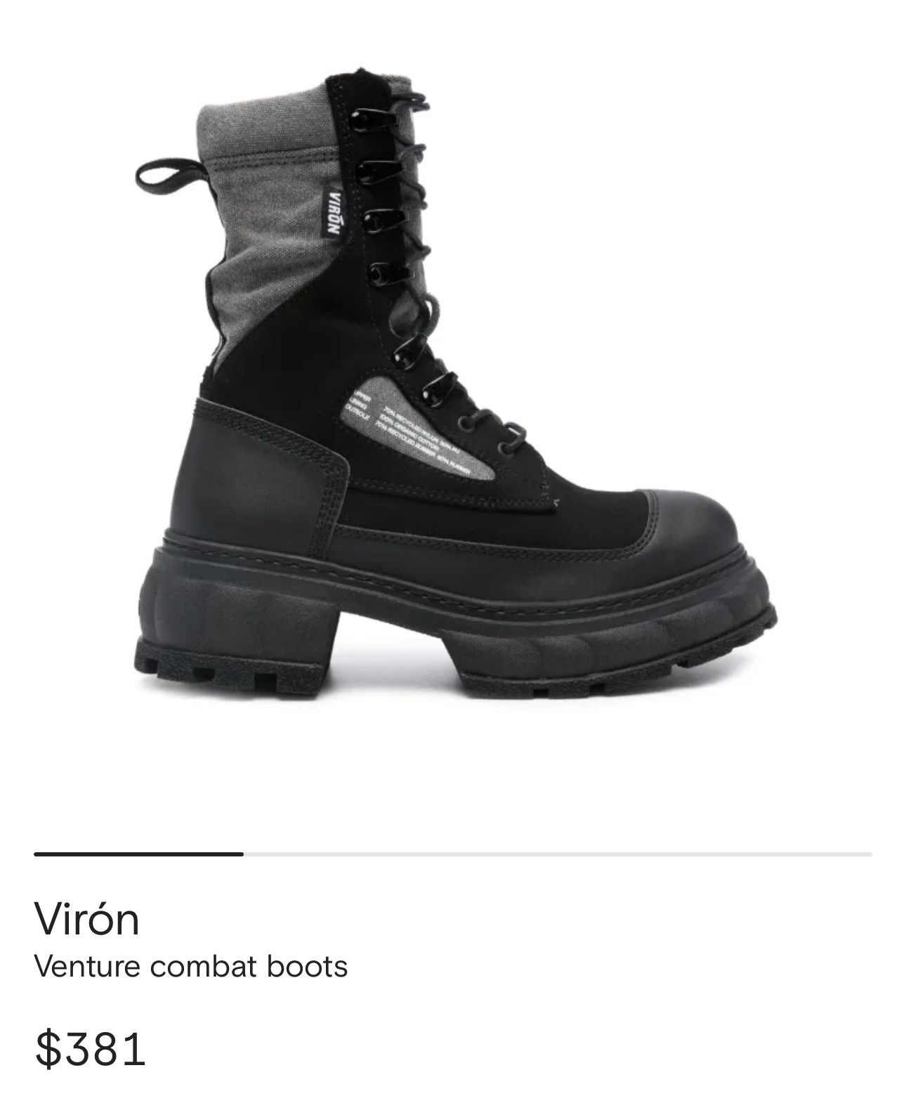VIRON Shadow Military Boot Size US 13 / EU 46 - 1 Thumbnail