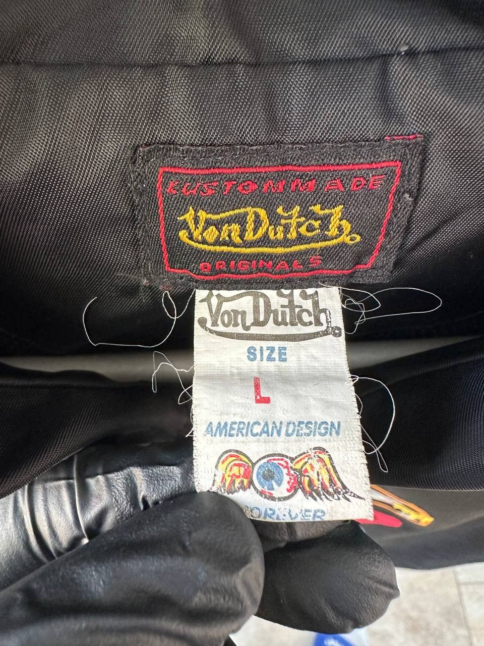 Vintage × Von Dutch Von Dutch Originals 1997 90s Windbreaker Jacket Motorcycle Size US L / EU 52-54 / 3 - 11 Thumbnail