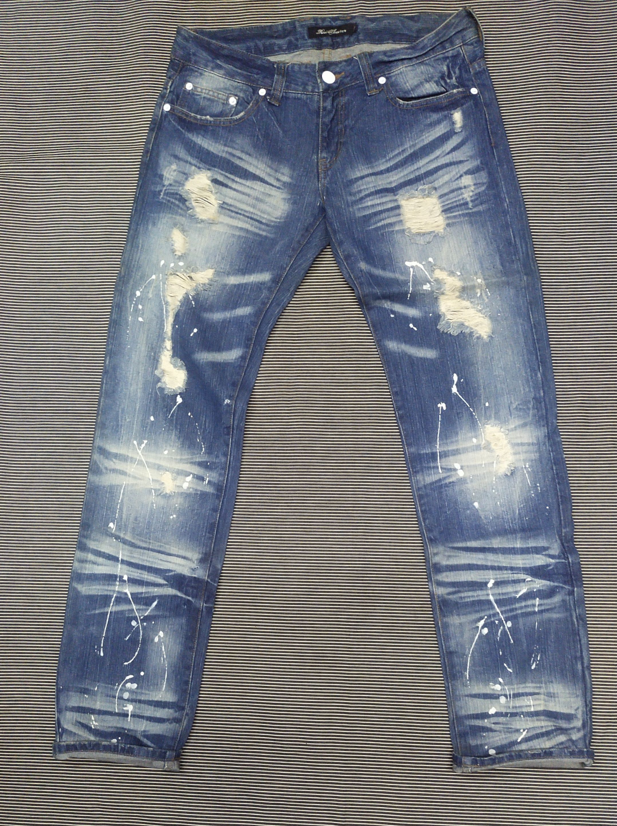 Other Distressed Denim x Japanese Brand Size US 34 / EU 50 - 1 Thumbnail