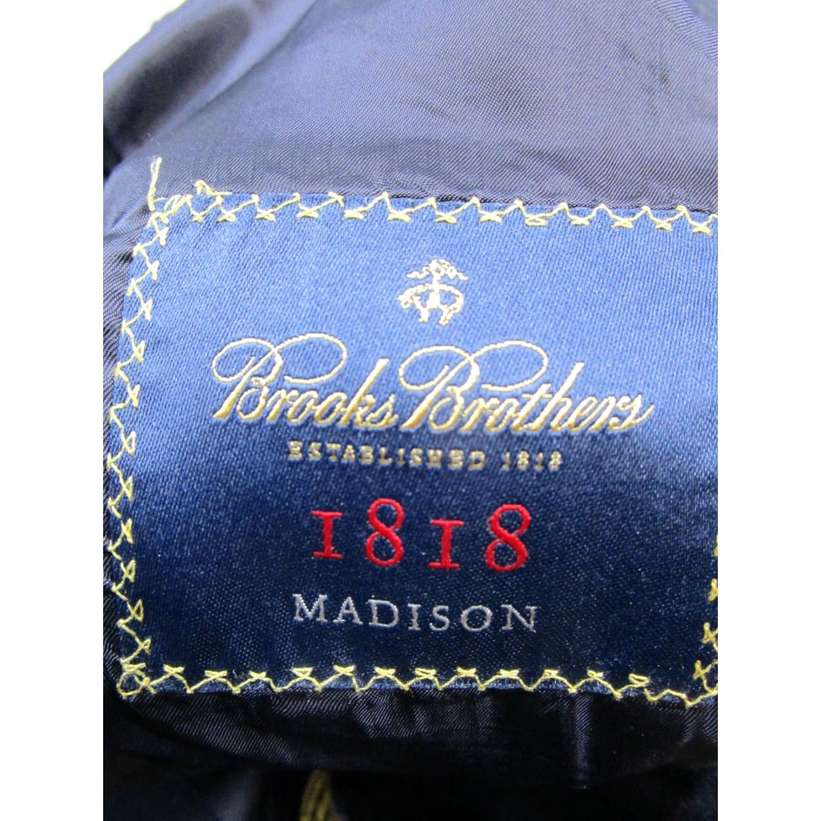 Brooks Brothers Brooks Brothers Blazer Mens 45 R Blue Loro Piana Cashmere Sports Coat Size 48R - 4 Thumbnail