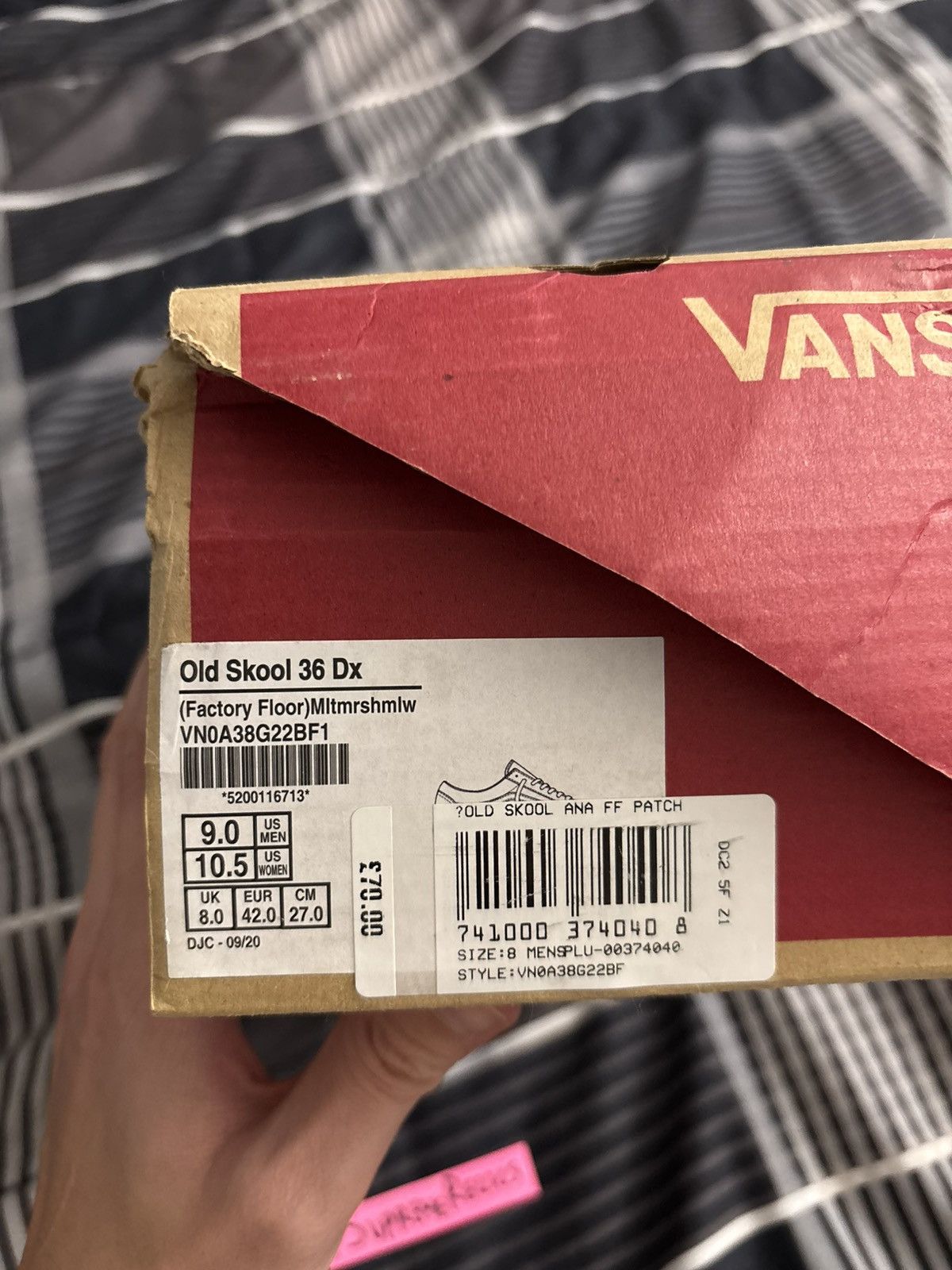 Vans '18 Size? Vans Factory Floor Old Skool Size US 9 / EU 42 - 7 Thumbnail