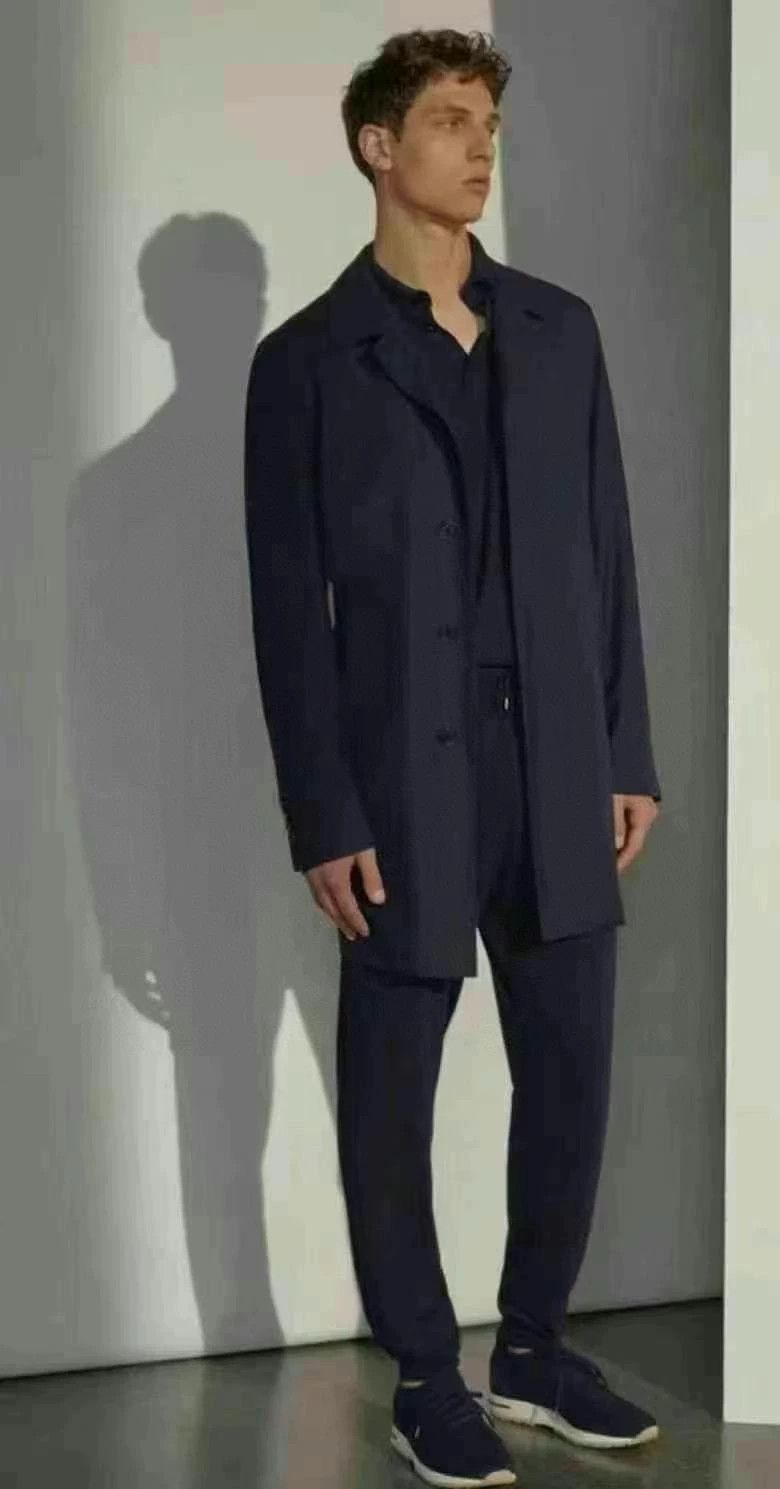 Loro Piana Loro Piana Men's Trench Coat - dmc Size US XL / EU 56 / 4 - 1 Thumbnail