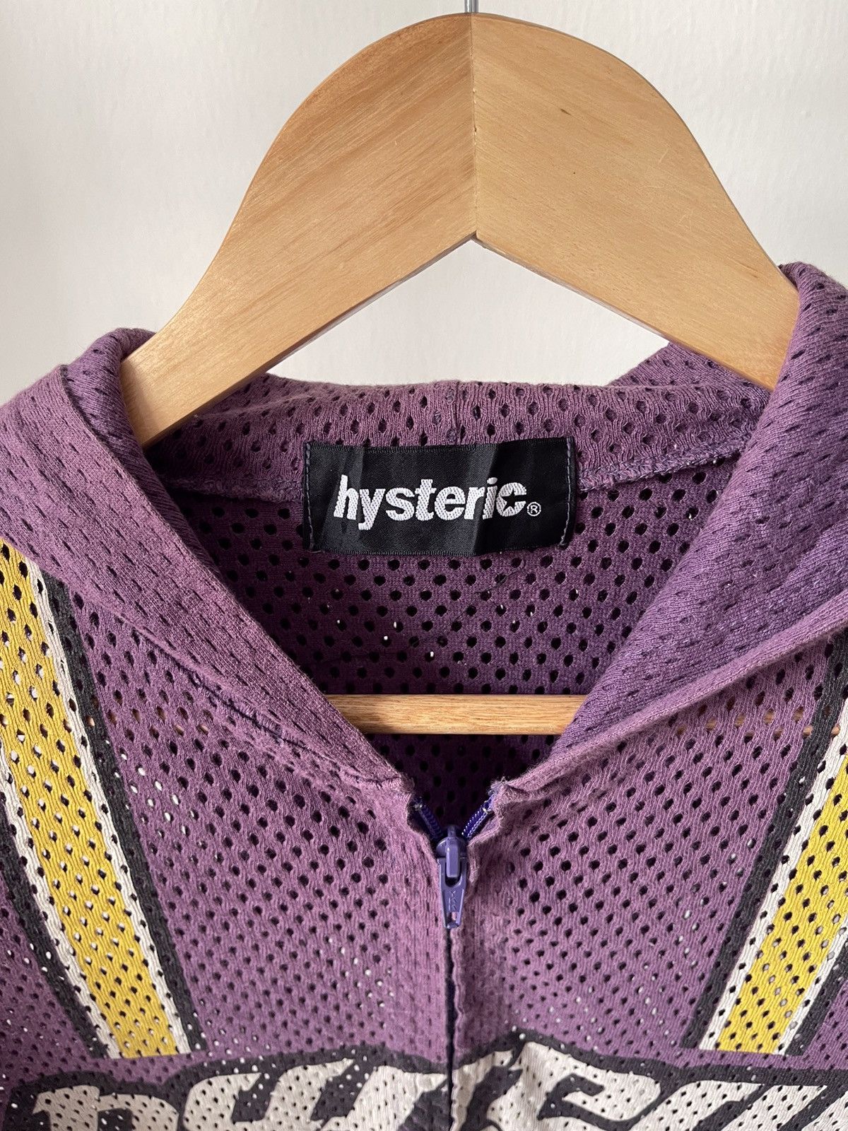 Hysteric Glamour 90s Hysteric Glamour Net zipper Hoodie Size US XS / EU 42 / 0 - 9 Thumbnail