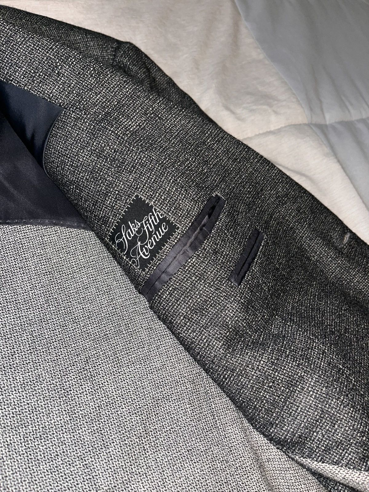 Canali Wool Cashmere & Silk Blend Blazer by Canali Made in Italy Size 44R - 5 Thumbnail