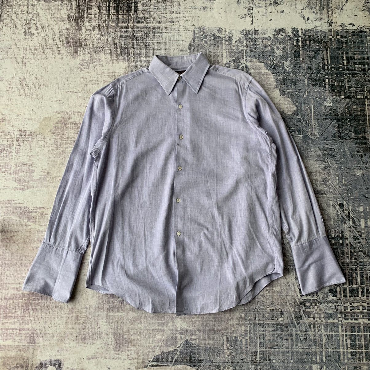 Vintage × Yohji Yamamoto Yohji Yamamoto Wide Wrist Button Up Size US L / EU 52-54 / 3 - 1 Thumbnail