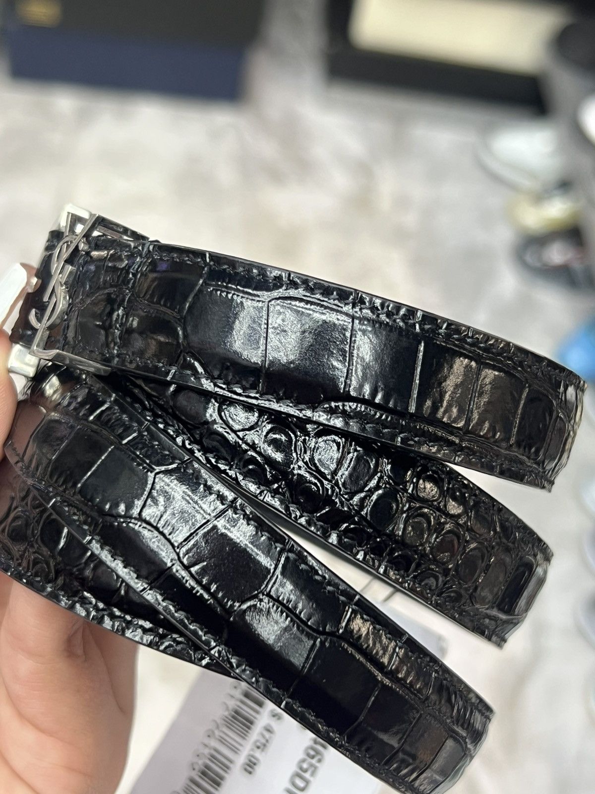 Yves Saint Laurent Saint Laurent Monogram Belt Size ONE SIZE - 2 Thumbnail