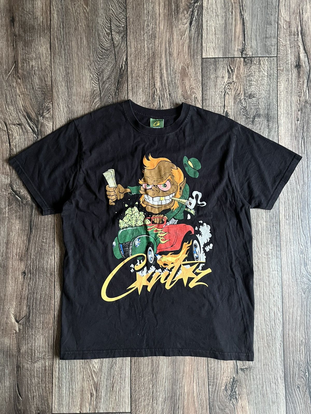 Corteiz Corteiz Leprechaun 420 Tee Size US M / EU 48-50 / 2 - 1 Thumbnail