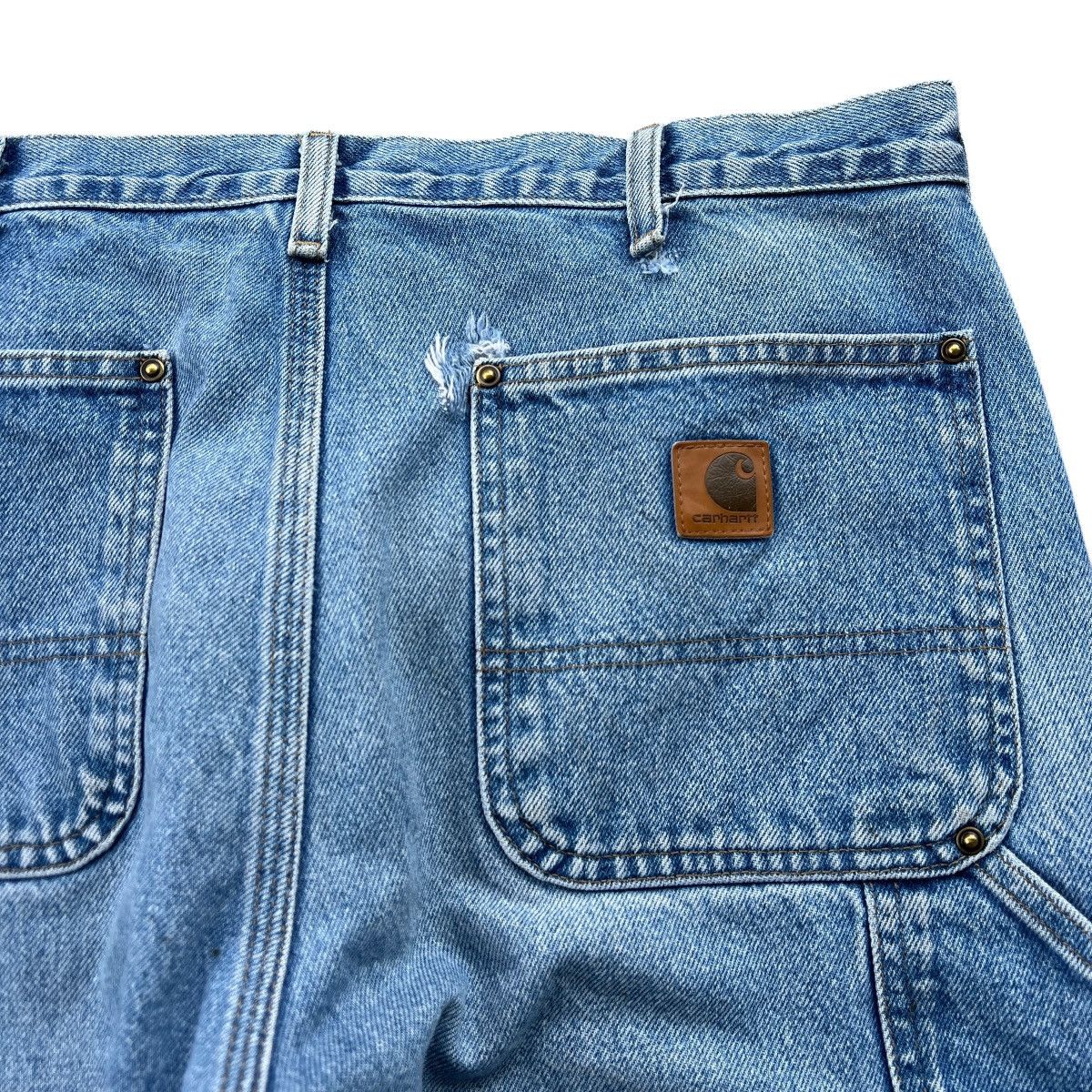Carhartt × Carhartt Wip × Vintage Vintage Carhartt Double Knee Jeans Pants 33 x 33 Size US 33 - 9 Thumbnail