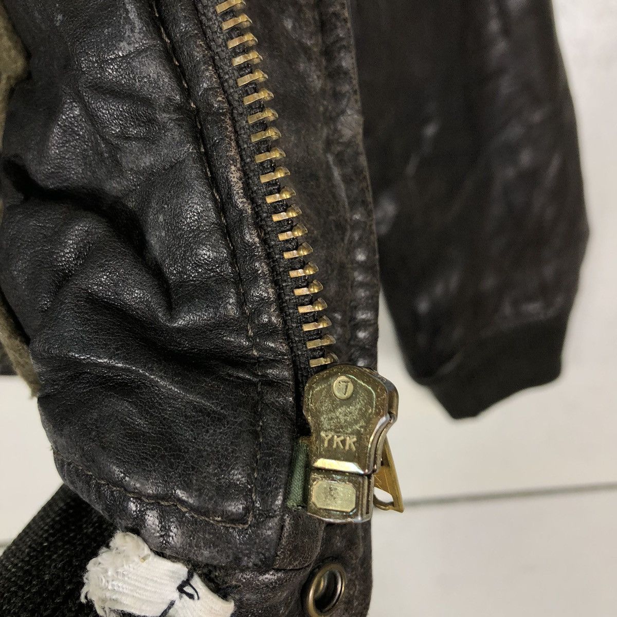 Japanese Brand 🔥Vintage Fly Leather Jacket JC Havard Japan Issey Miyake Size US L / EU 52-54 / 3 - 18 Thumbnail