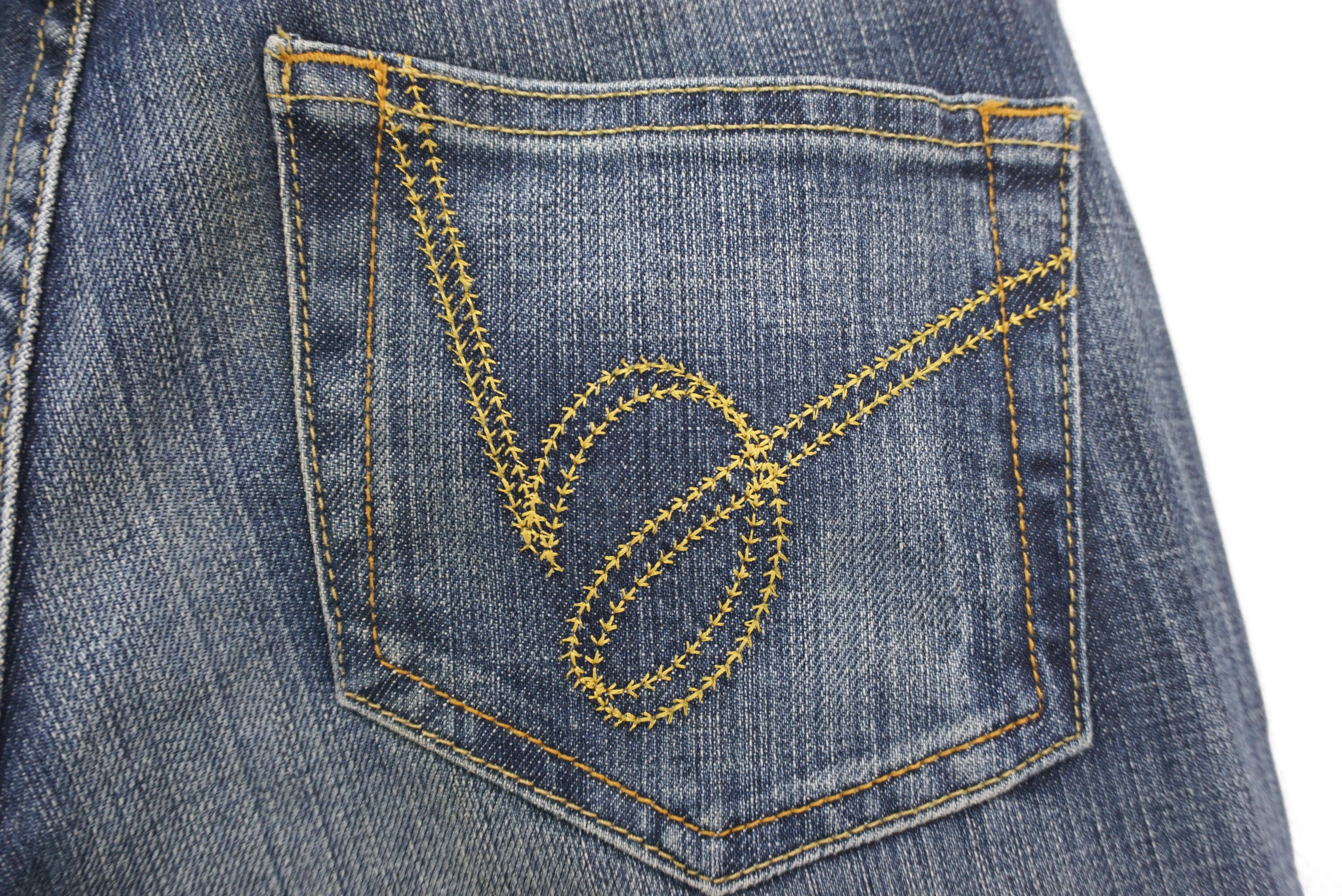 Bebe Vintage Bebe Jeans Made in USA Bootcut Low Rise Denim Size 26" / US 2 / IT 38 - 6 Thumbnail