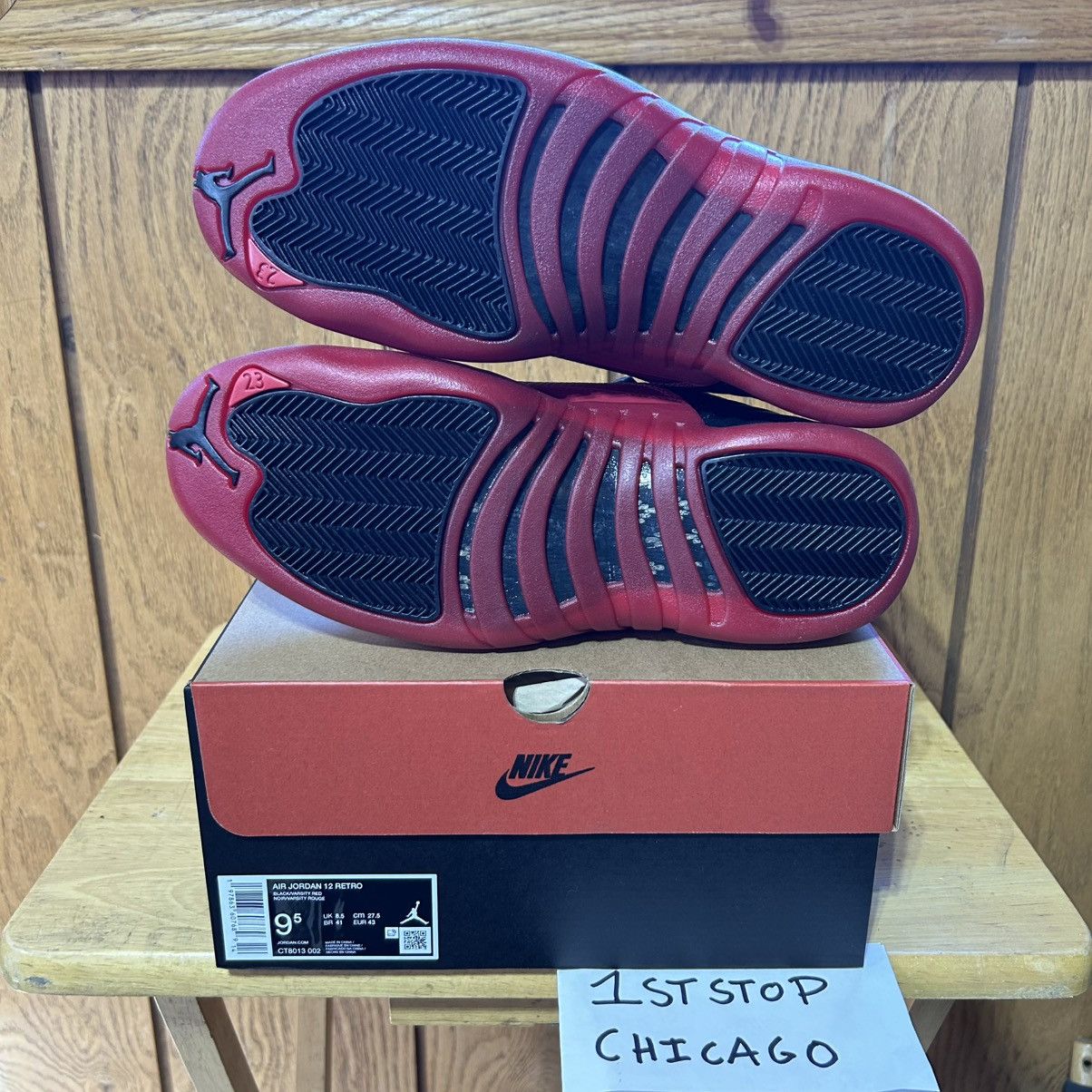 Jordan Brand Nike Air Jordan 12 Retro Flu Game 2025 Men’s 9.5 CT8013-002 Size US 9.5 / EU 42-43 - 7 Thumbnail