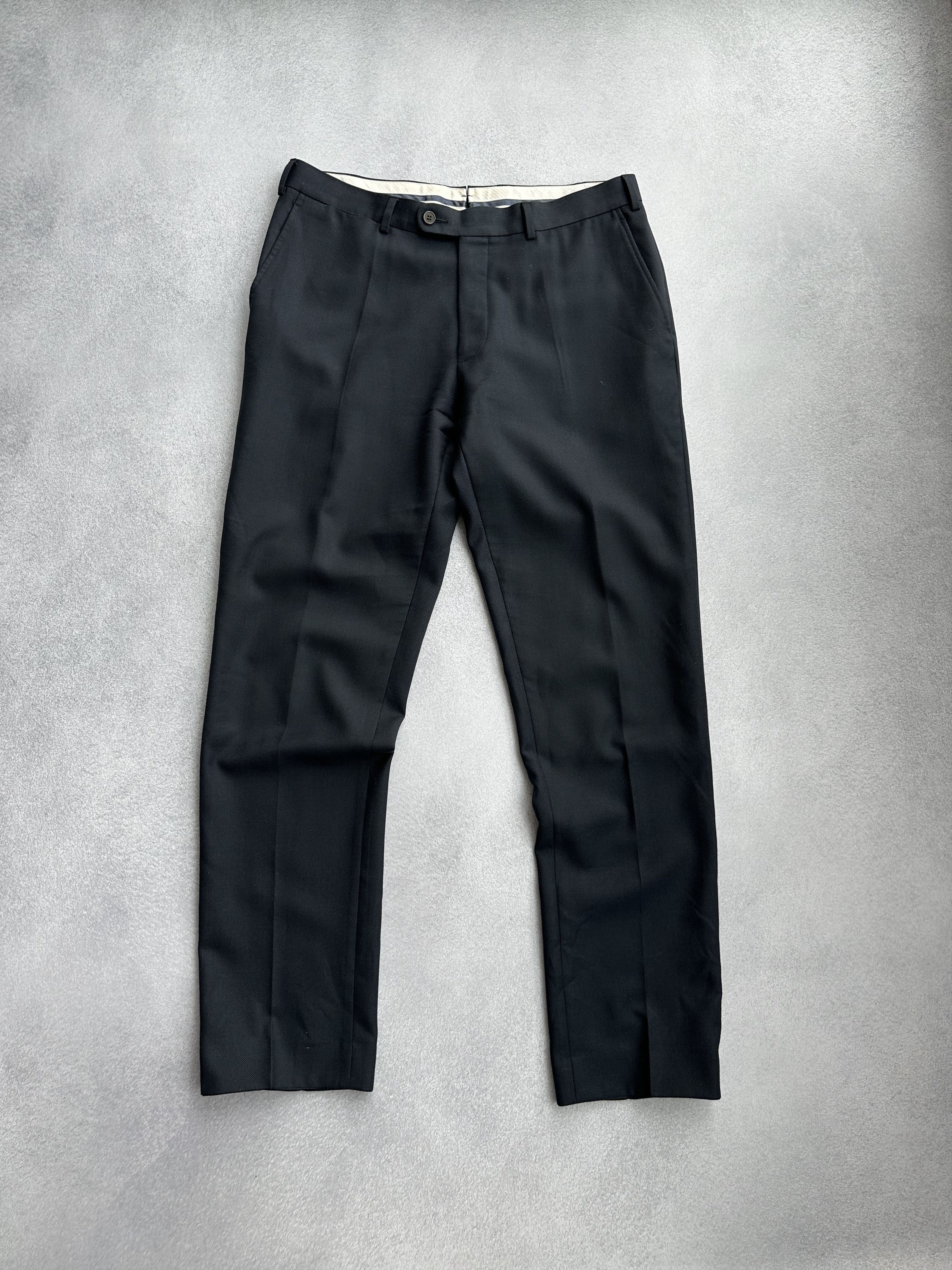 Suitsupply × Vintage Vintage SuitSupply Navy Sienna Man Classic Luxury Suit Sz 50 Size 40R - 10 Thumbnail