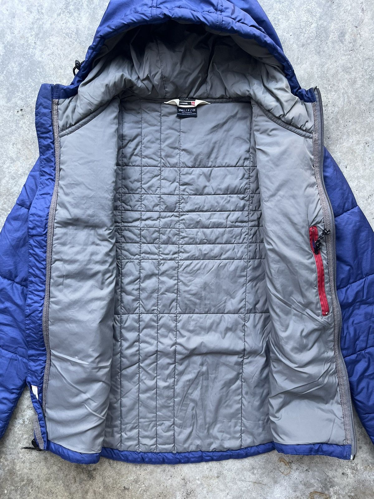 Quiksilver quicksilver puffer jacket hoodie Size US M / EU 48-50 / 2 - 7 Thumbnail