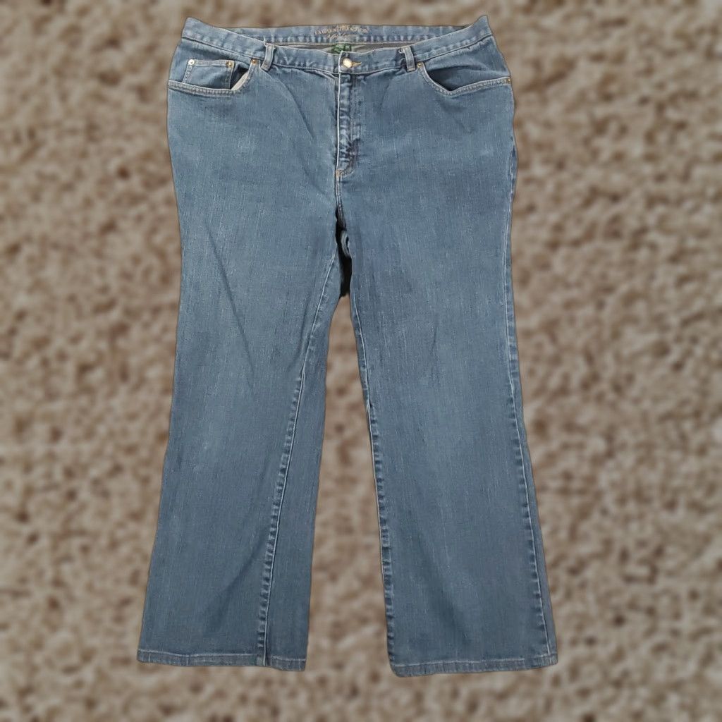 Ralph Lauren Ralph Lauren Jeans Womens 20W Blue LRL Straight Leg Classic Denim Size 27" / US 4 / IT 40 - 1 Thumbnail