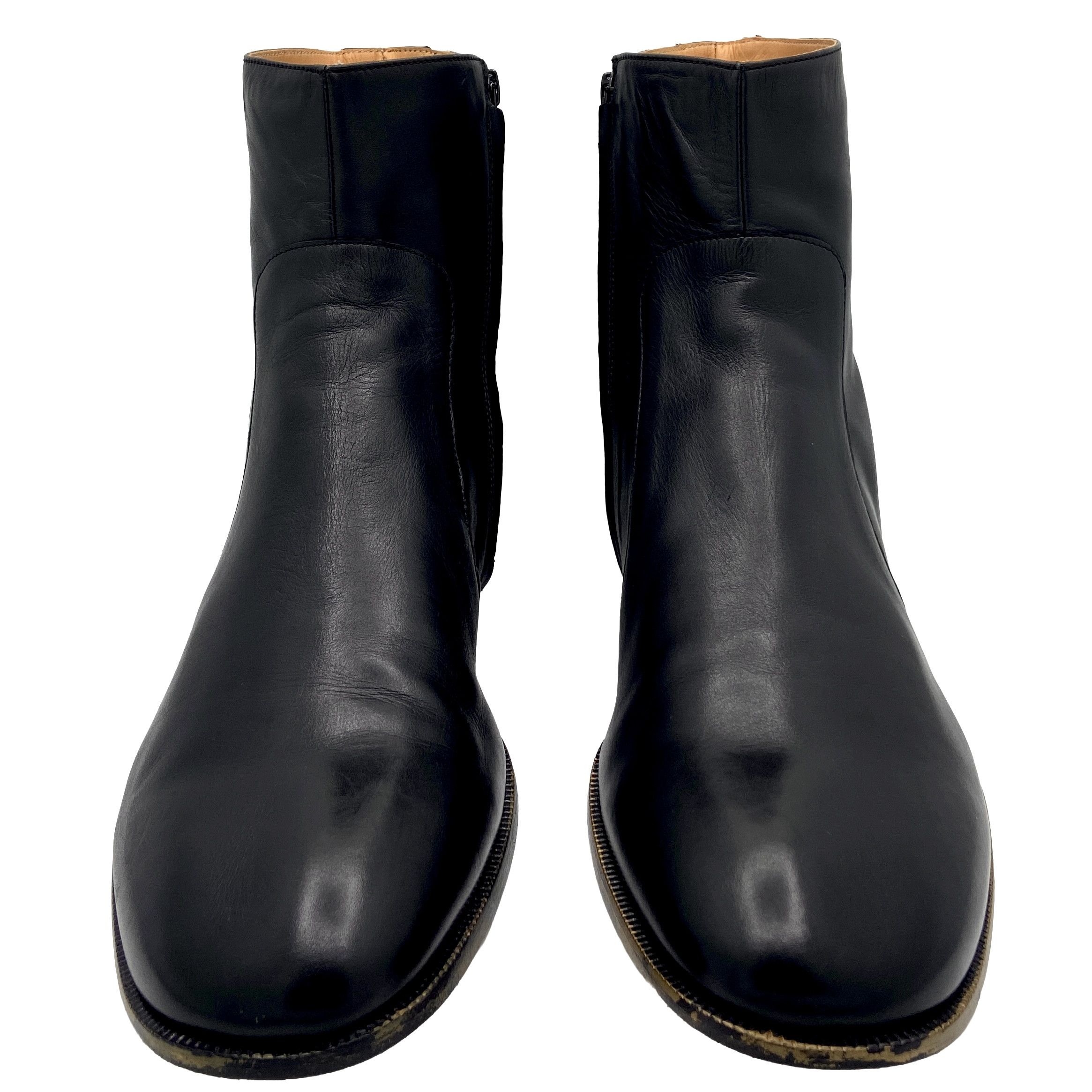 Maison Margiela MAISON MARTIN MARGIELA LINE 22 REPLICA CHELSEA BLACK BOOTS Size US 12 / EU 45 - 2 Thumbnail