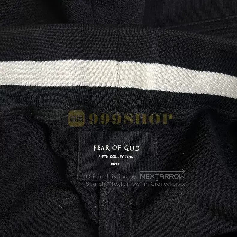 Fear of God fear of god 5TH zippered black and white striped trousers Size US 30 / EU 46 - 7 Thumbnail