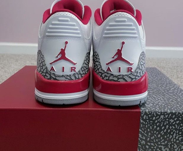 Jordan Brand Air Jordan 3 Cardinal Size US 8 / EU 41 - 4 Thumbnail