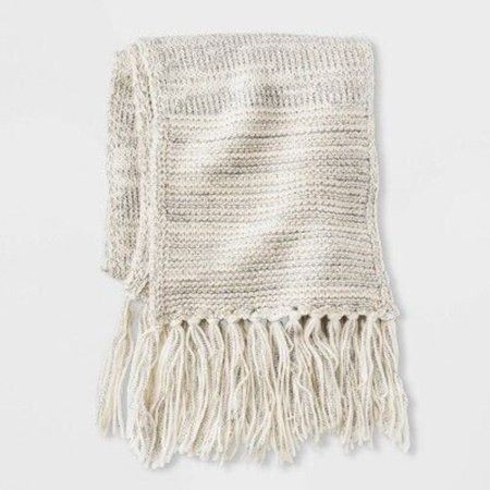 Other Universal Thread Women's Knit Oblong Winter Scarf Beige One Size ONE SIZE - 1 Preview
