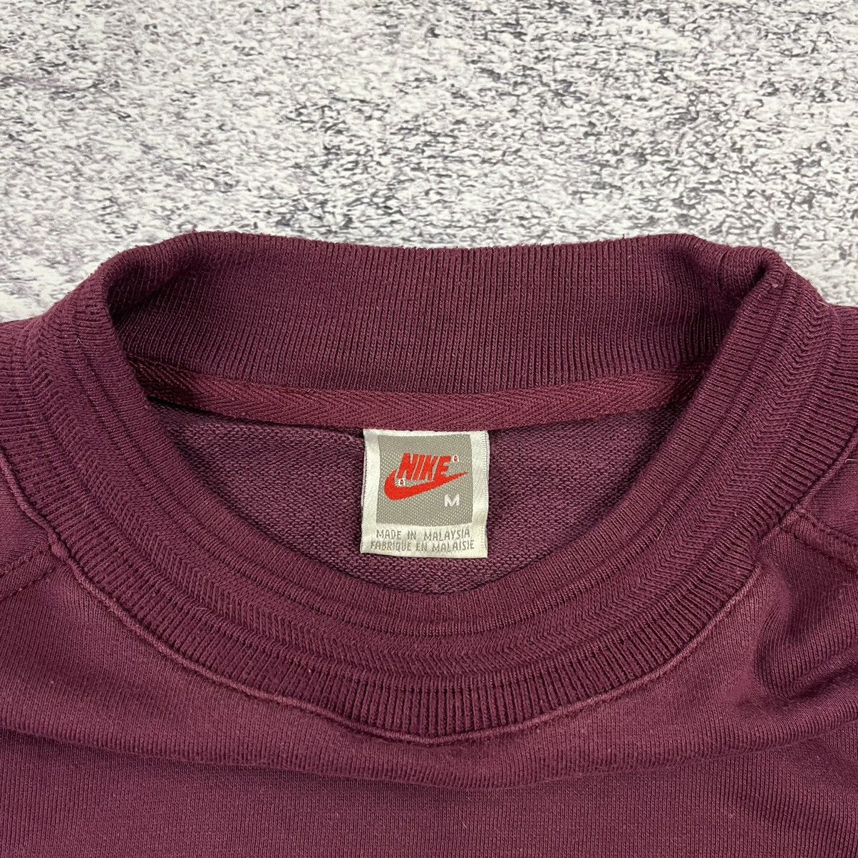 Nike × Vintage Nike vintage sweatshirt cross training 80s big logo rare Size US M / EU 48-50 / 2 - 4 Thumbnail