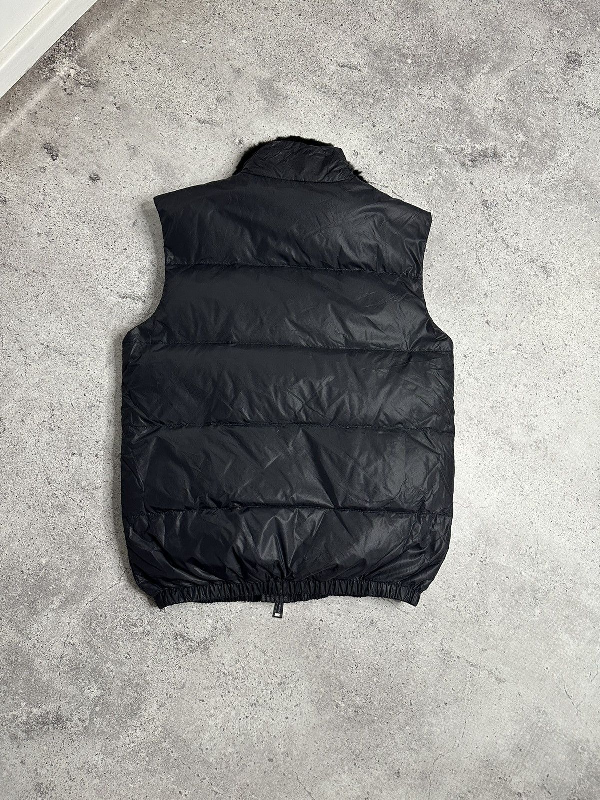 Dsquared2 Dsquared2 FW11 Down Puffer Vest Rabbit Fur On The Collar Size L / US 10 / IT 46 - 6 Thumbnail