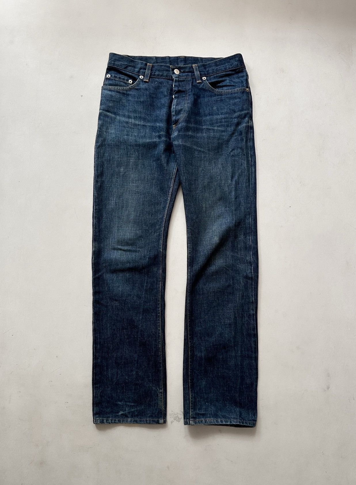 Helmut Lang Helmut lang classis cut raw denim Size US 29 - 1 Thumbnail