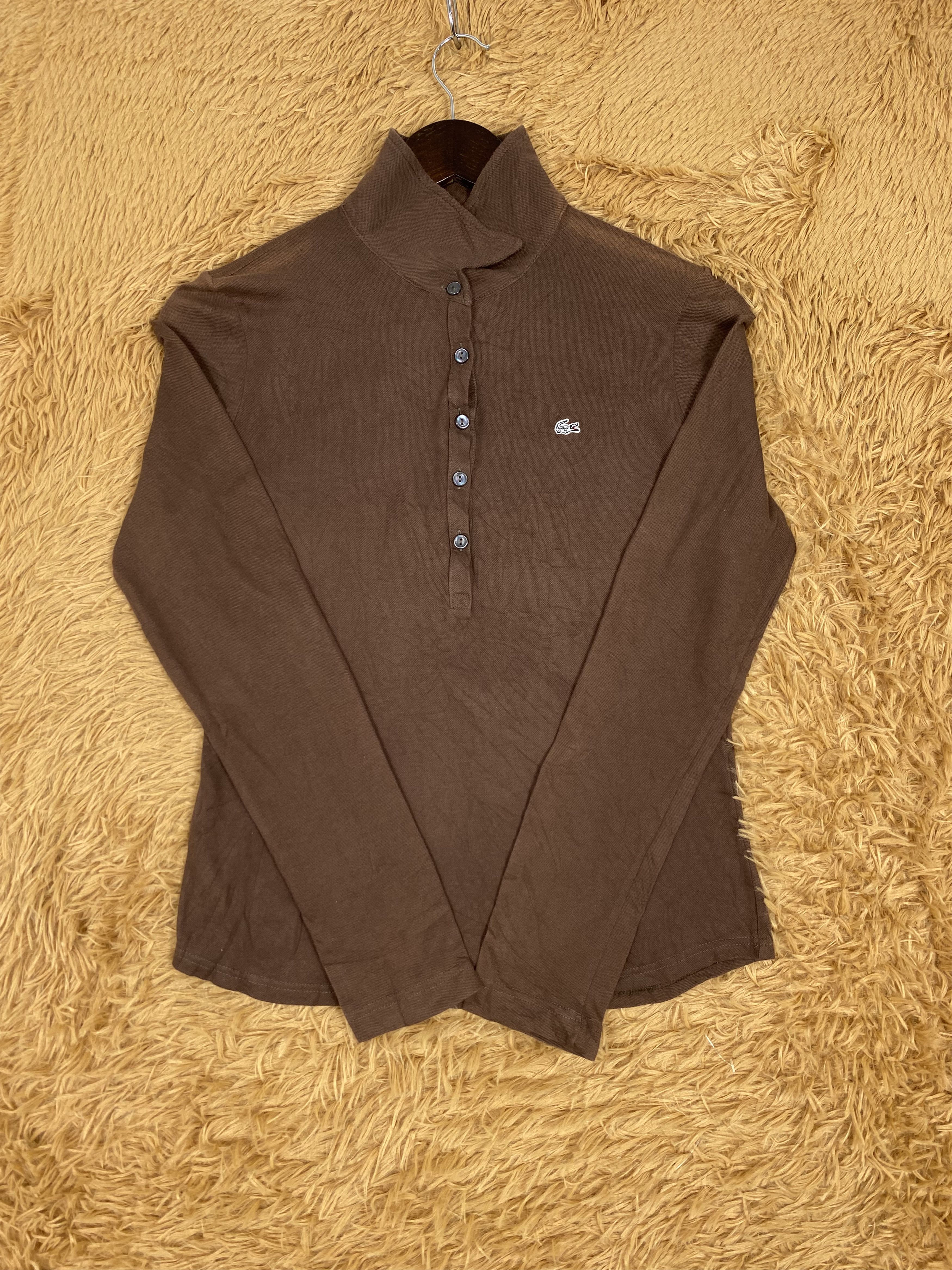 Lacoste Vintage Lacoste Half Button Shirts PT0039 Size US S / EU 44-46 / 1 - 4 Thumbnail