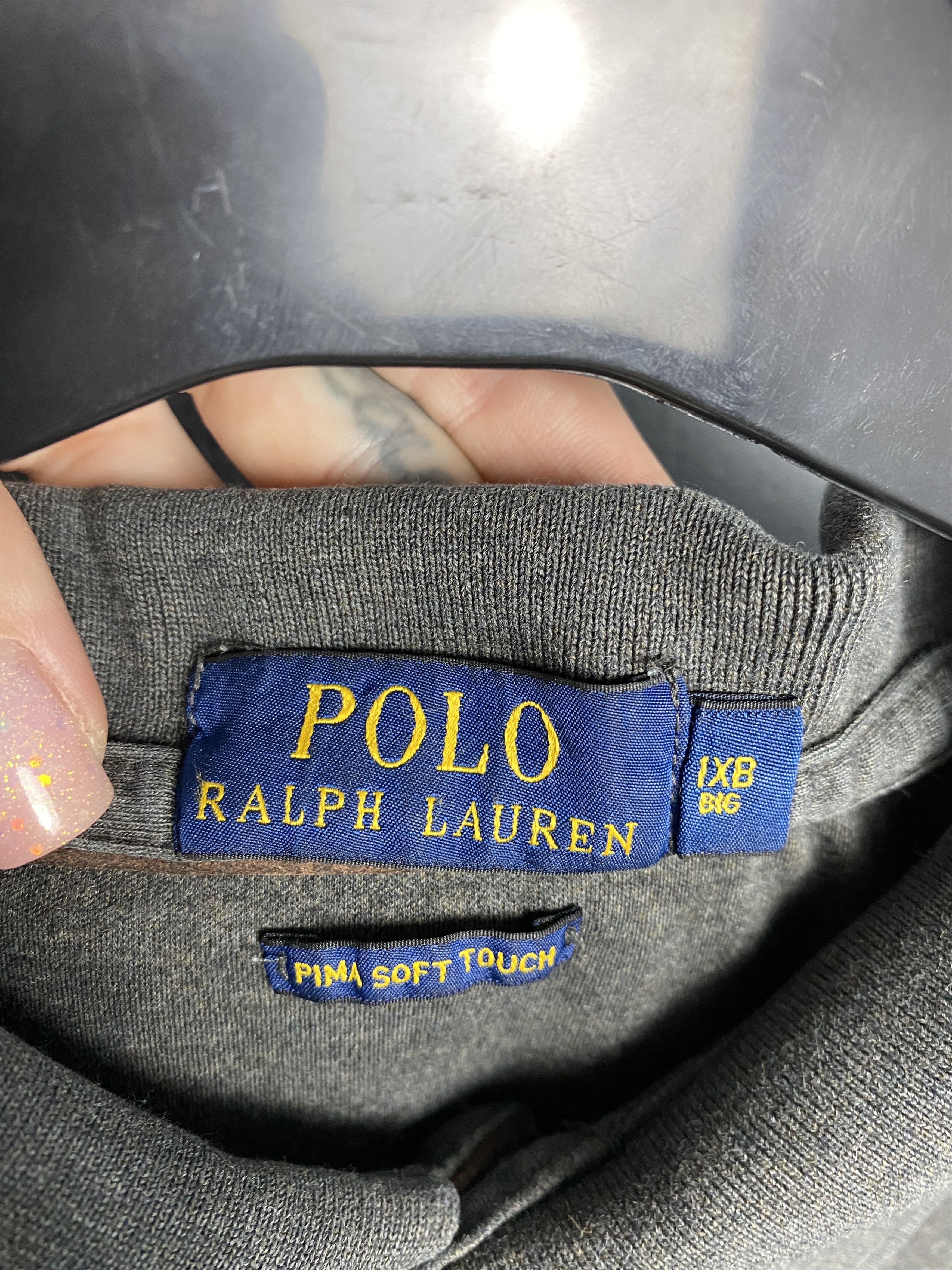 Polo Ralph Lauren Polo Ralph Lauren Vintage Mens Long Sleeve Polo Shirt Size US XXL / EU 58 / 5 - 4 Thumbnail