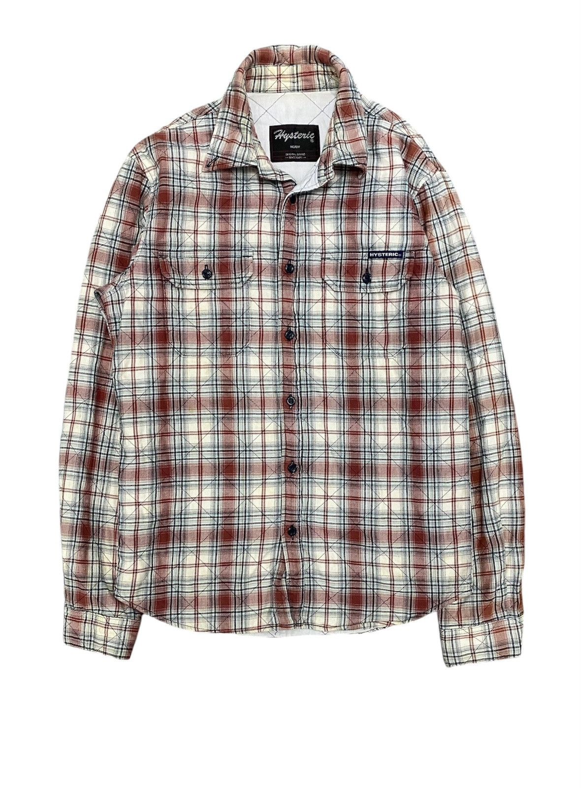 Hysteric Glamour 1990s Hysteric Padded diamond Flannel Size US L / EU 52-54 / 3 - 1 Thumbnail