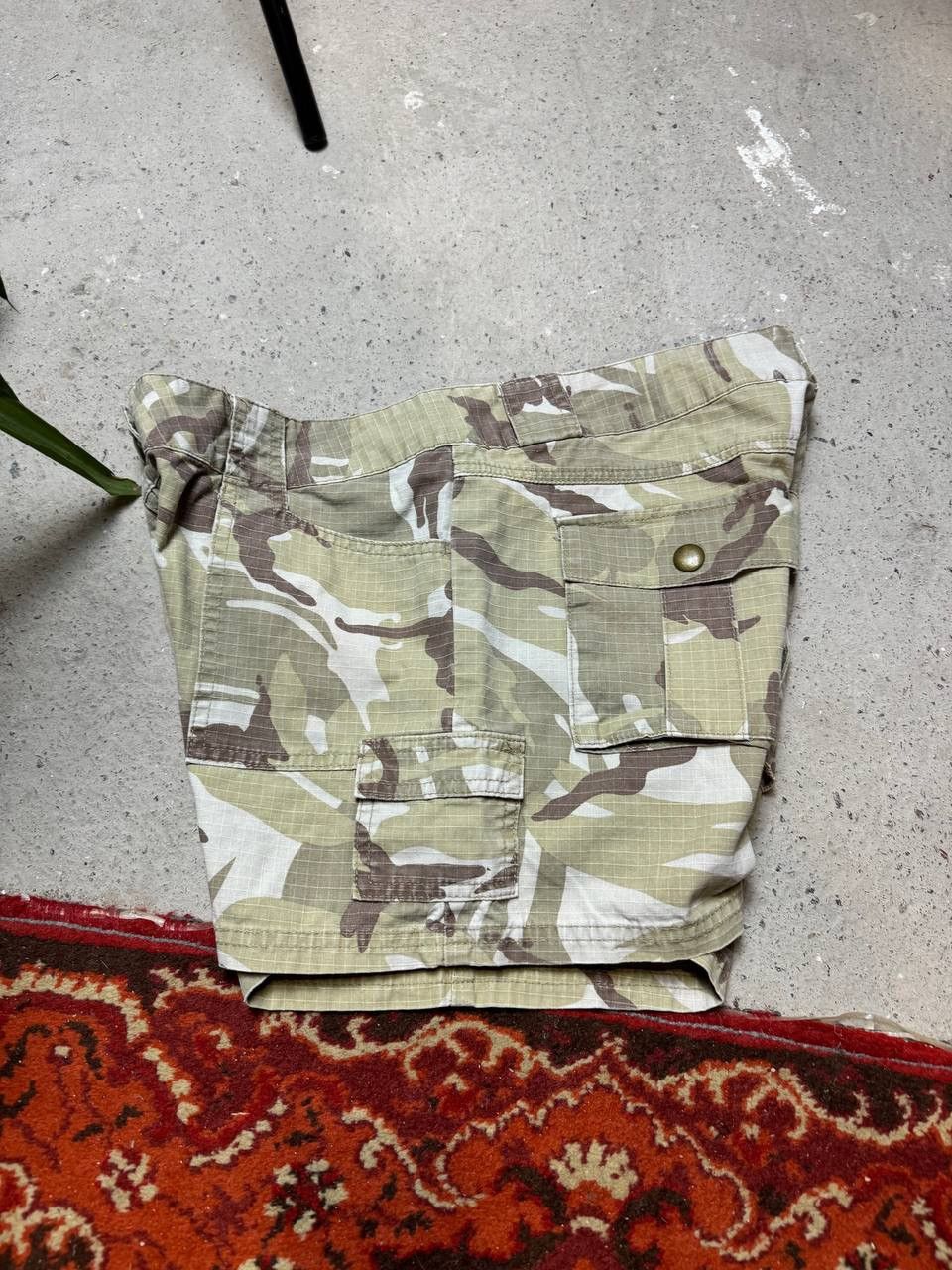 Other Vintage Y2K Dorothy Perkins Camo Military Carty Style shorts Size 32" / US 10 / IT 46 - 4 Thumbnail