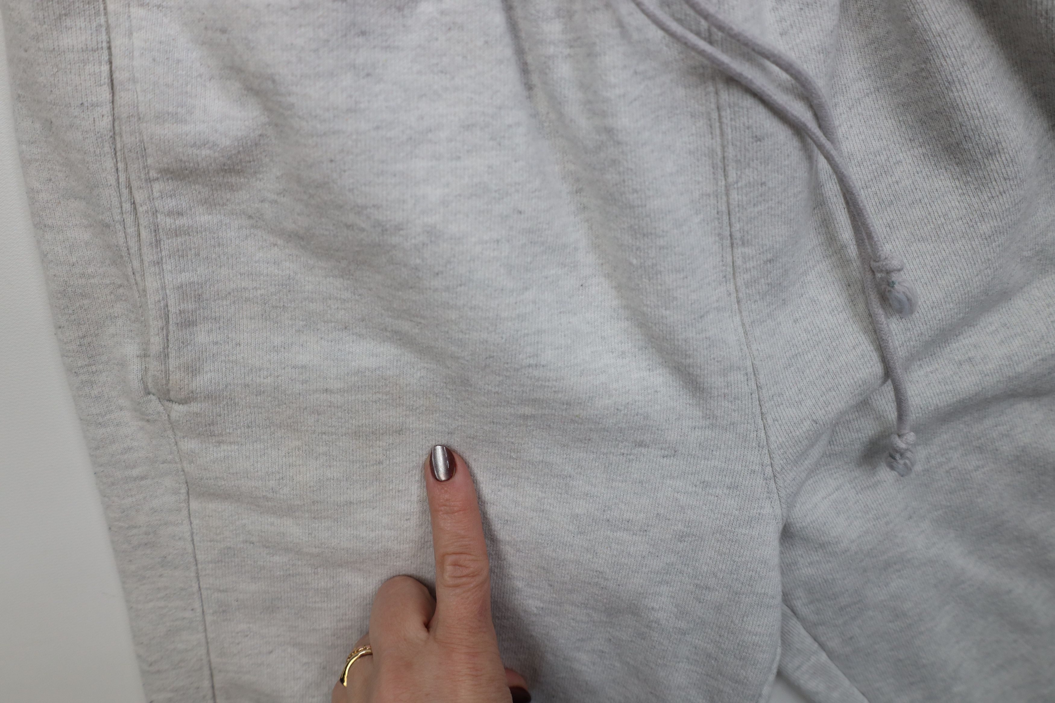 Vintage Vintage 90s Streetwear Sweatpants Joggers Heather Gray Size US 32 / EU 48 - 7 Thumbnail